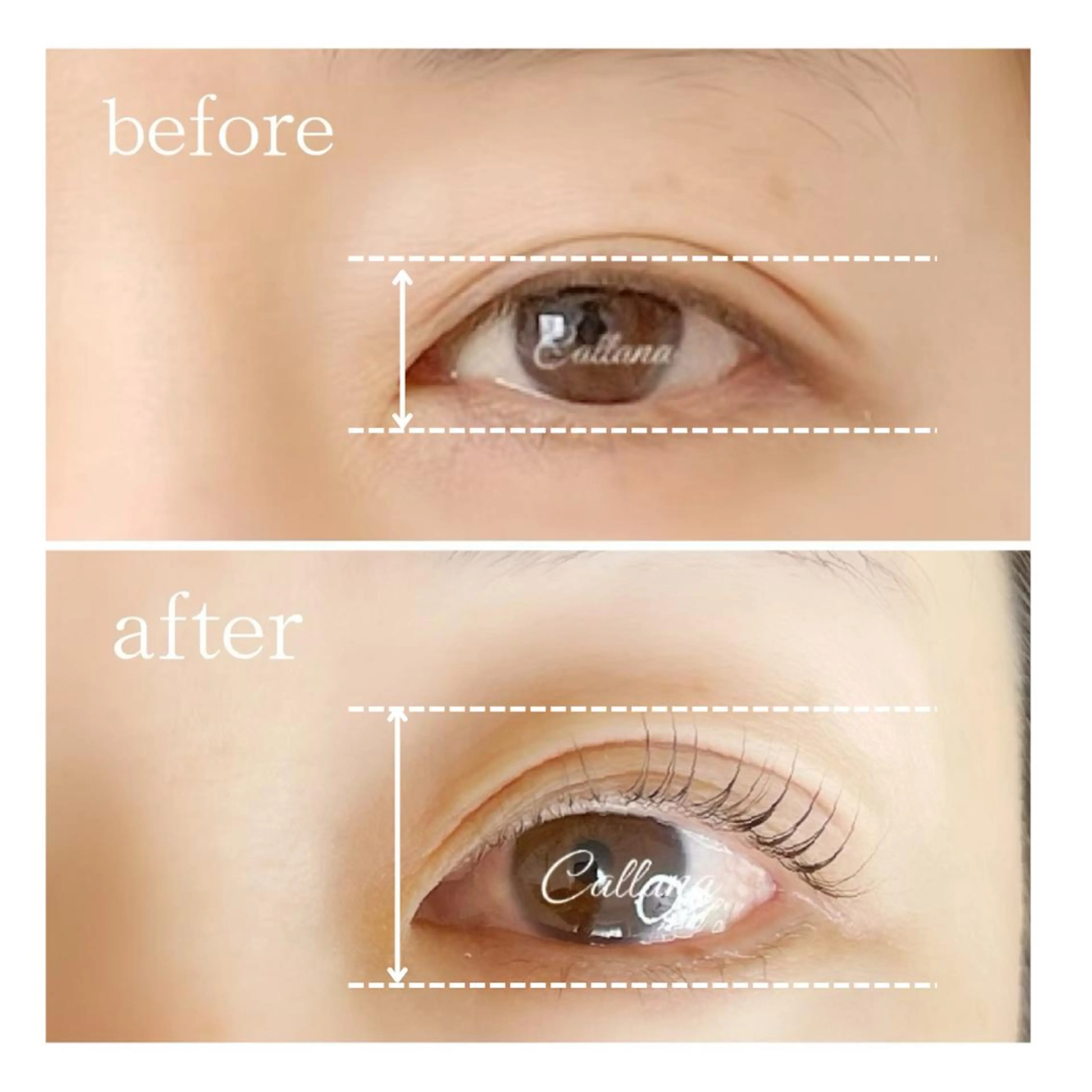 マツエク・マツパ 一重×まつ毛パーマ Callana KAYOのエステ・リラクイメージ