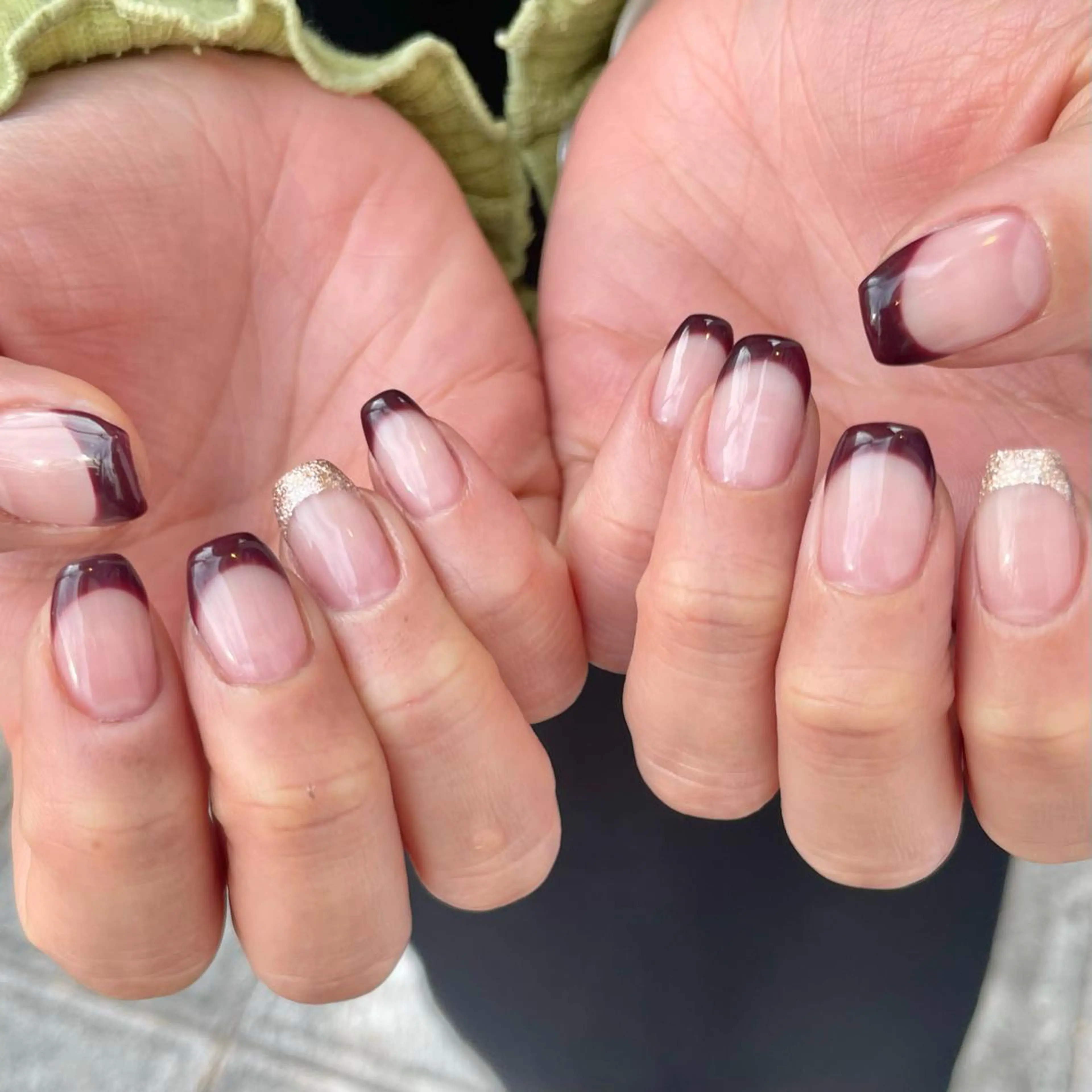 《ご新規様限定》パラジェル使用🌼フレンチ(オフ•ケア込み)の写真