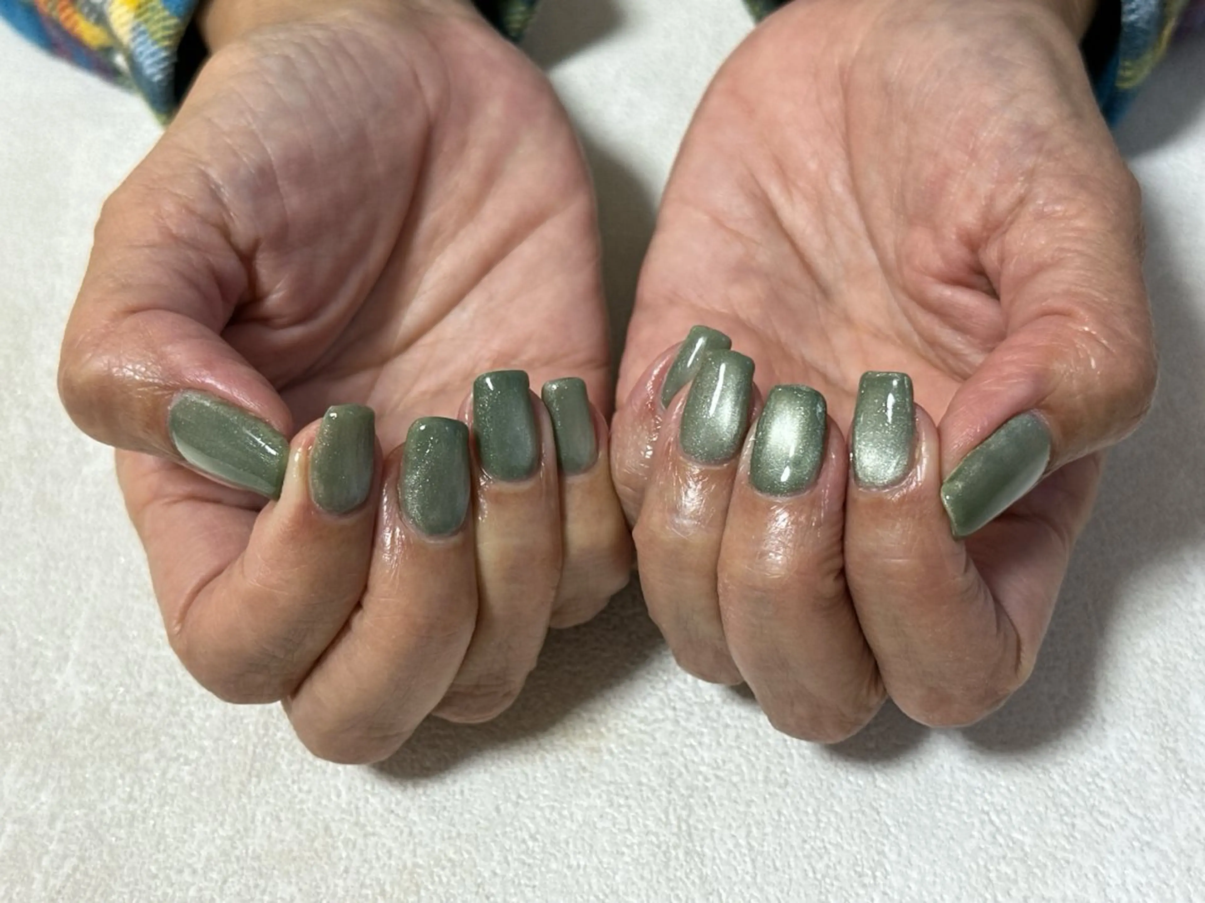 ネイル オーロラネイル 桜ネイル フラワーネイル フットネイル フレンチネイル ハンドネイル mogunail &blowのネイルデザイン