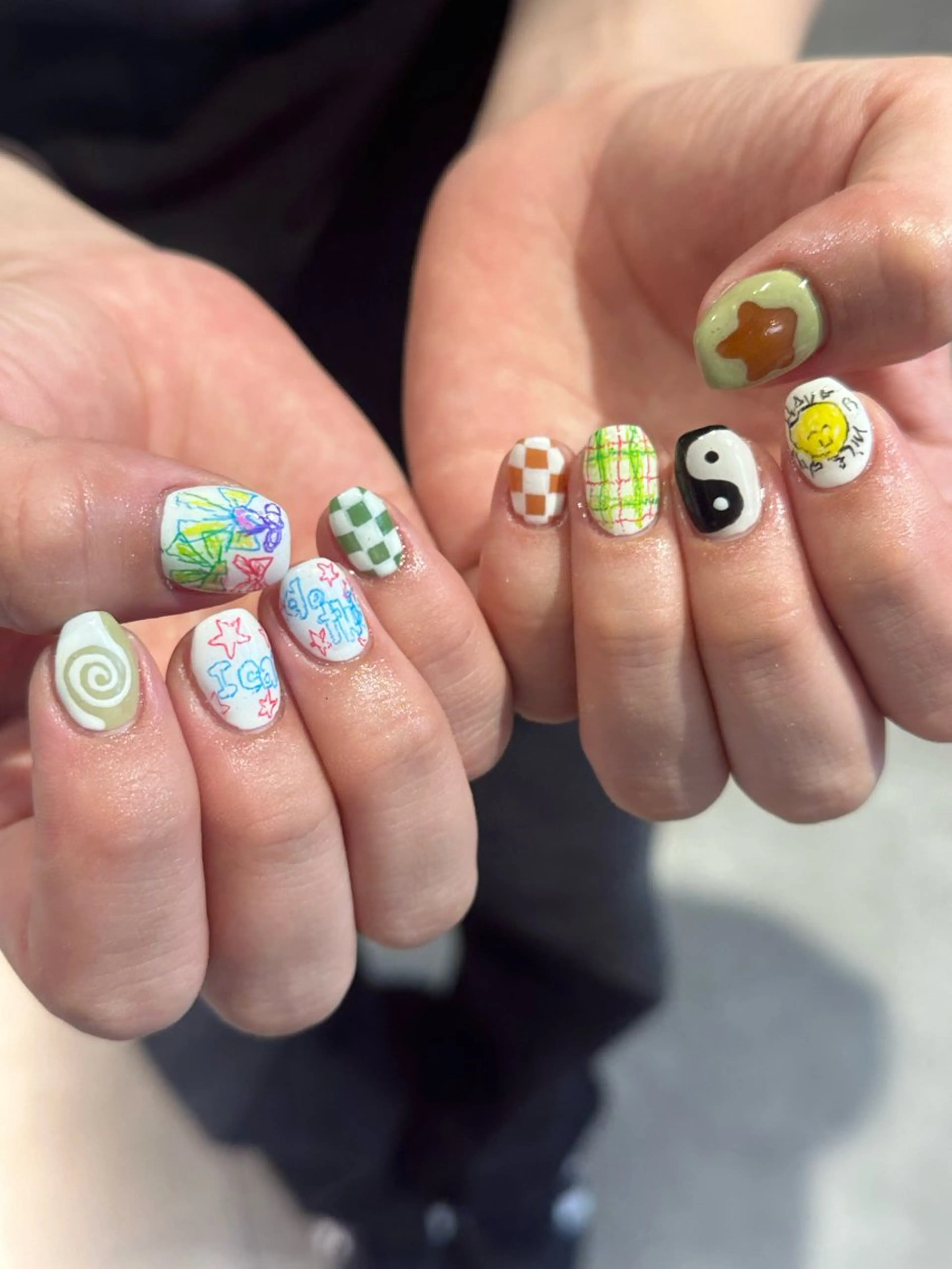 ネイル ハイトーン特化 pepe🎀のヘアスタイル