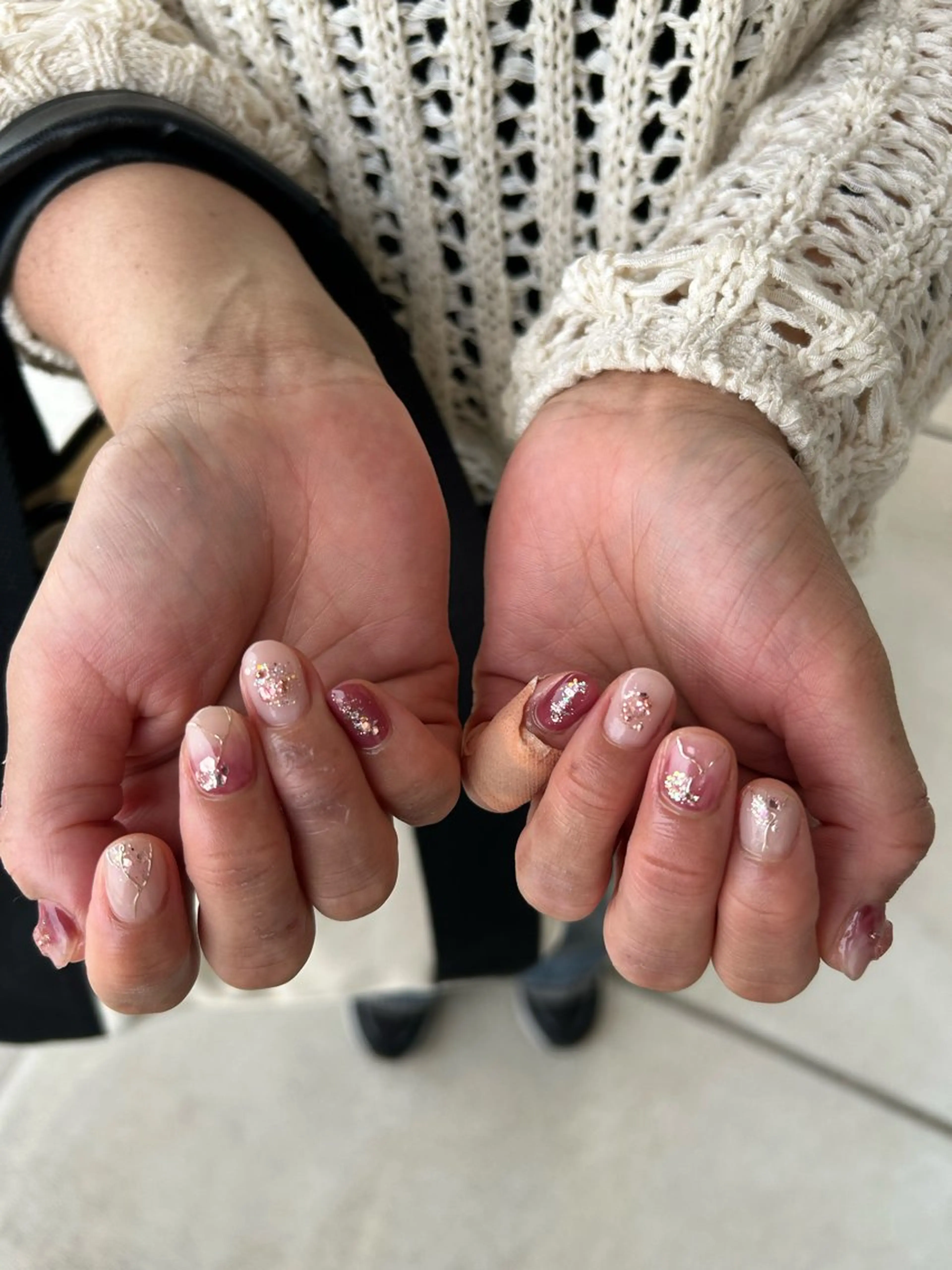 ネイル ハンドネイル ArcoIris所属・Arco Iris 告瑠莉のネイルデザイン