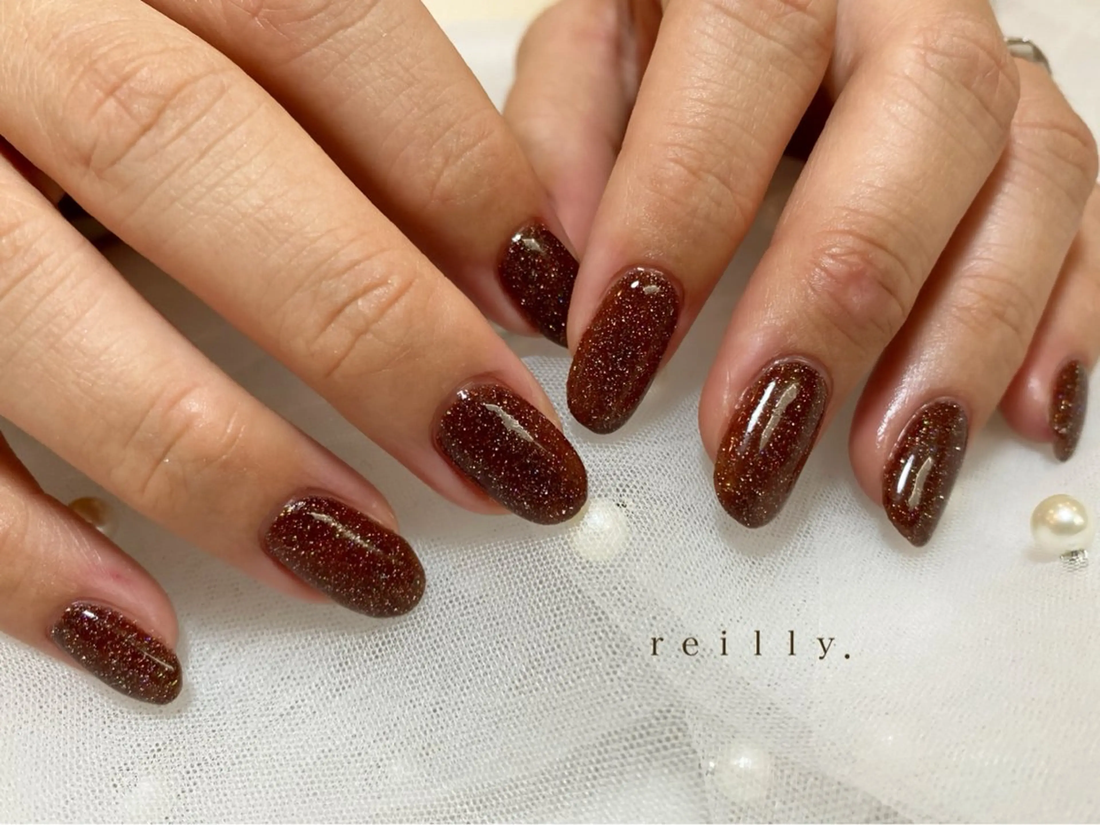 ネイル ハンドネイル ハンドケア Marina 《REILLY.》のネイルデザイン