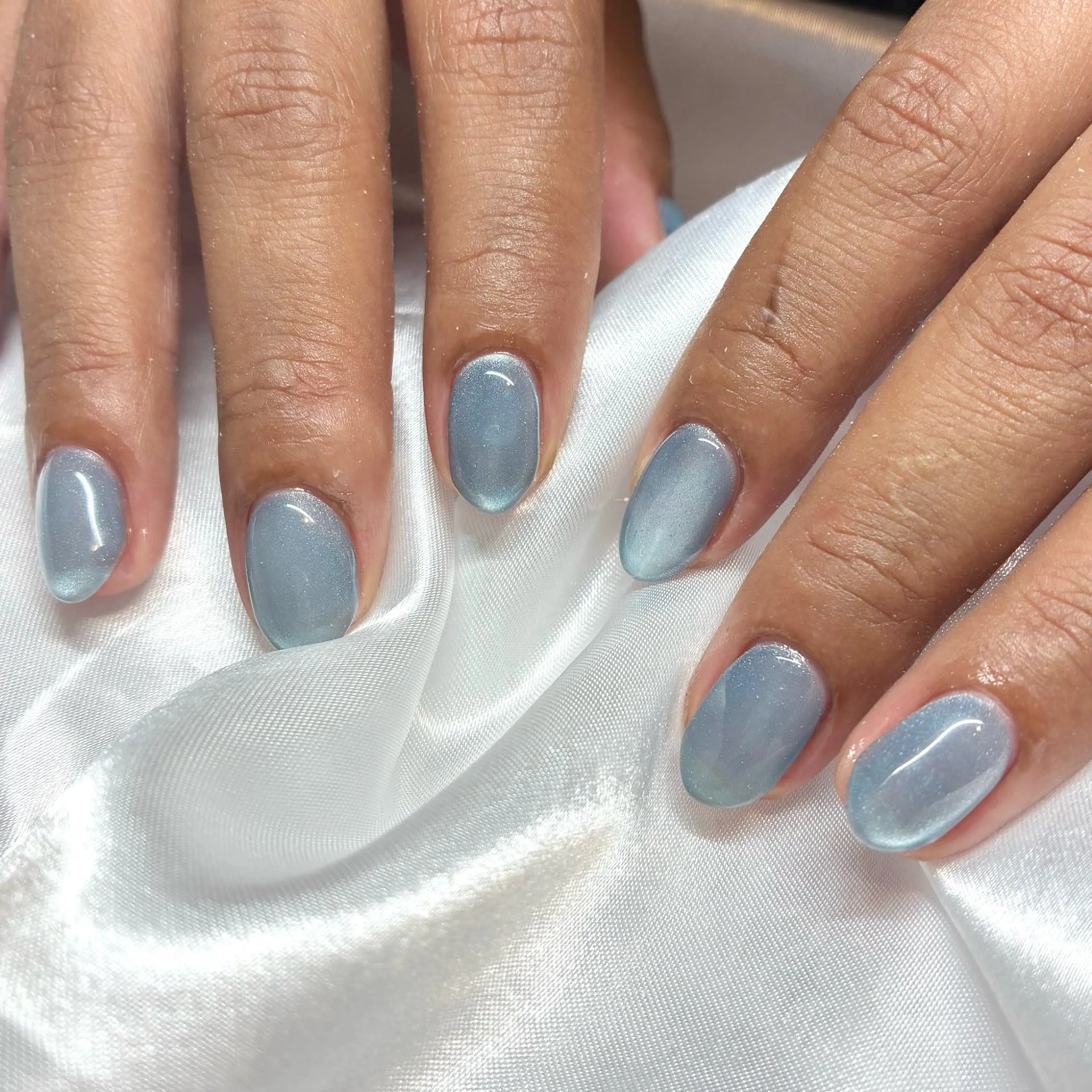 ネイル ジェルネイル マグネットネイル ハンドネイル Nail ヌシん家 AKANEのネイルデザイン