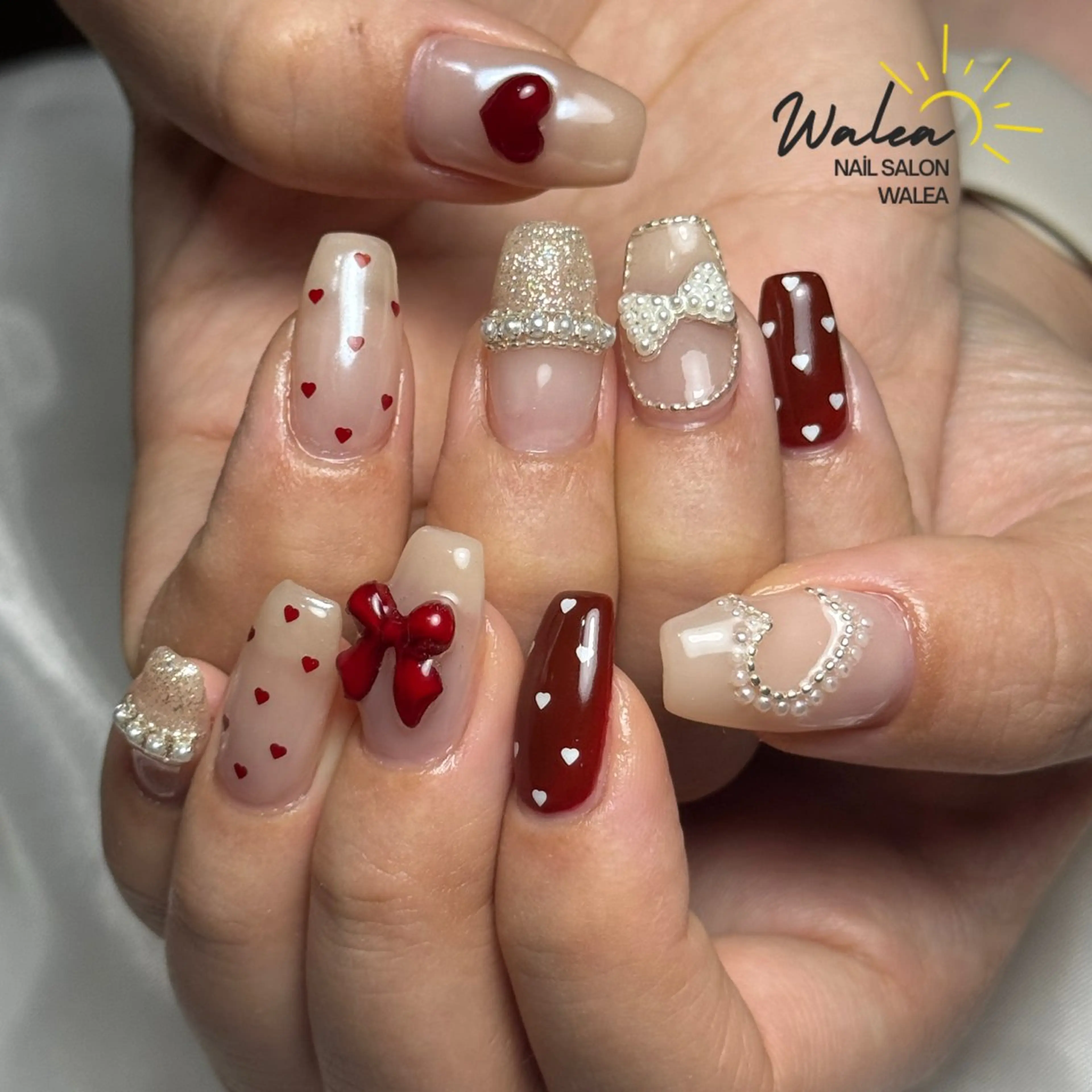 ネイル ハンドネイル nail salon waleaのネイルデザイン