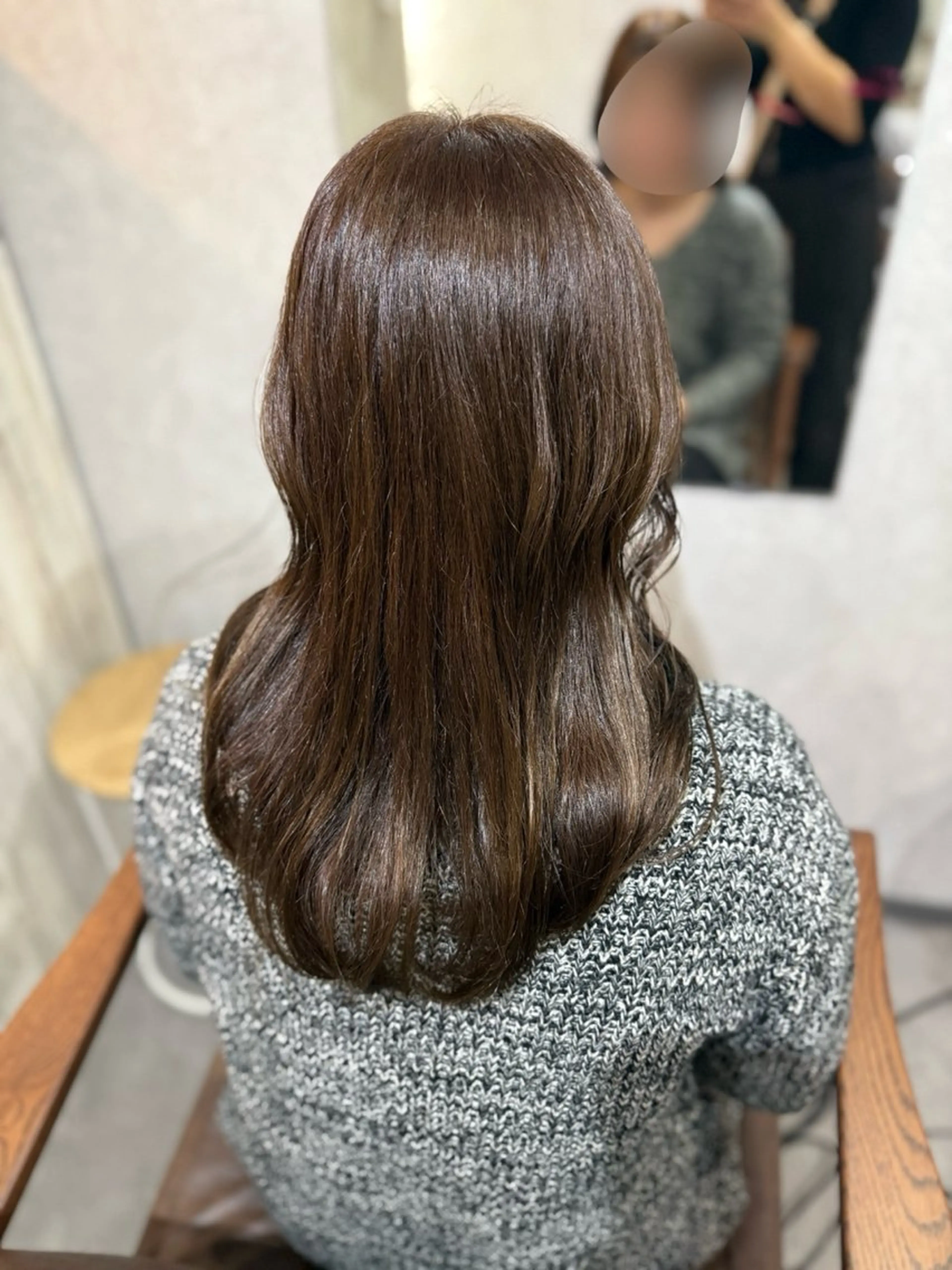 ロング カラー カット ヘアカラー Bish Yanaのヘアスタイル