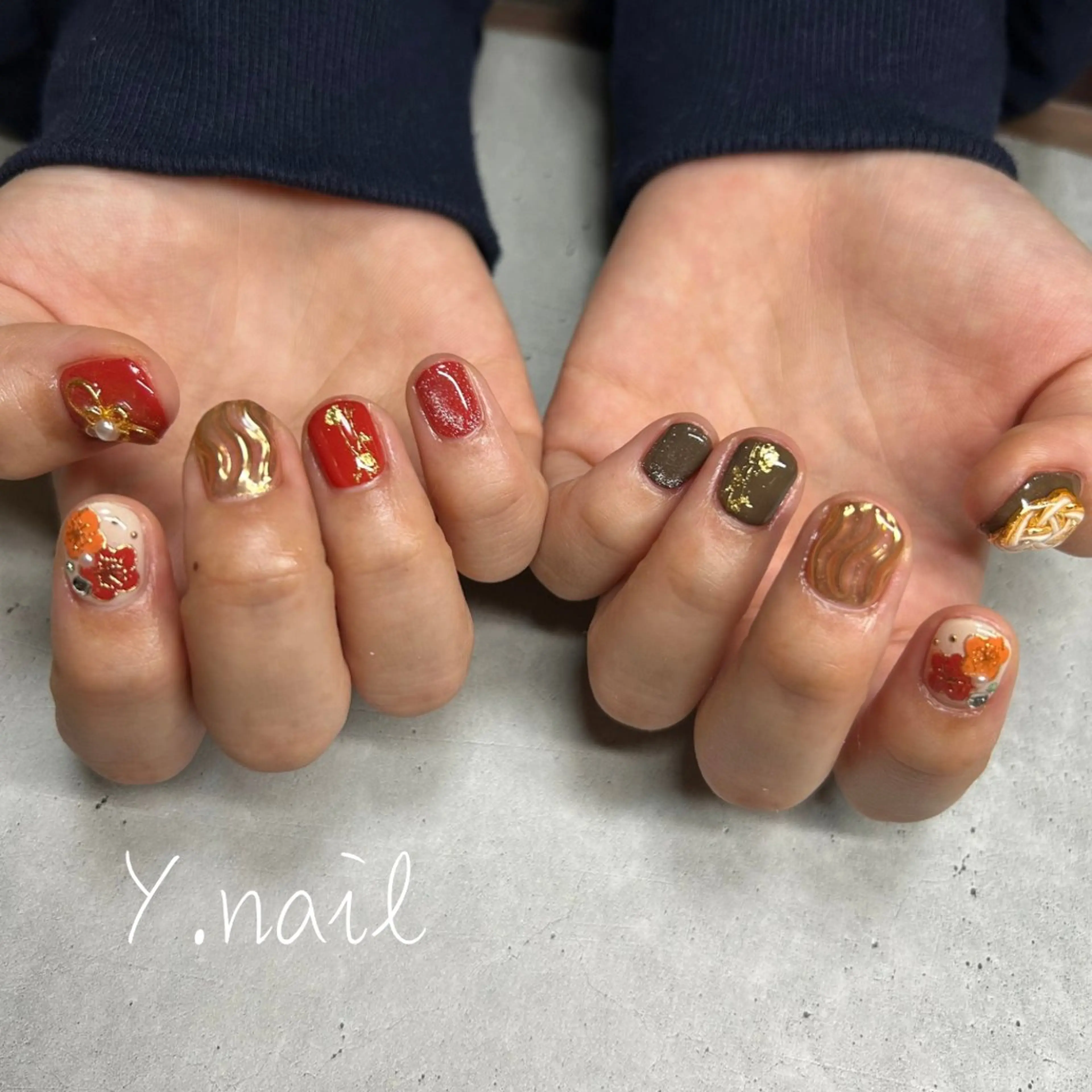 ネイル ハンドネイル Y. nailのネイルデザイン