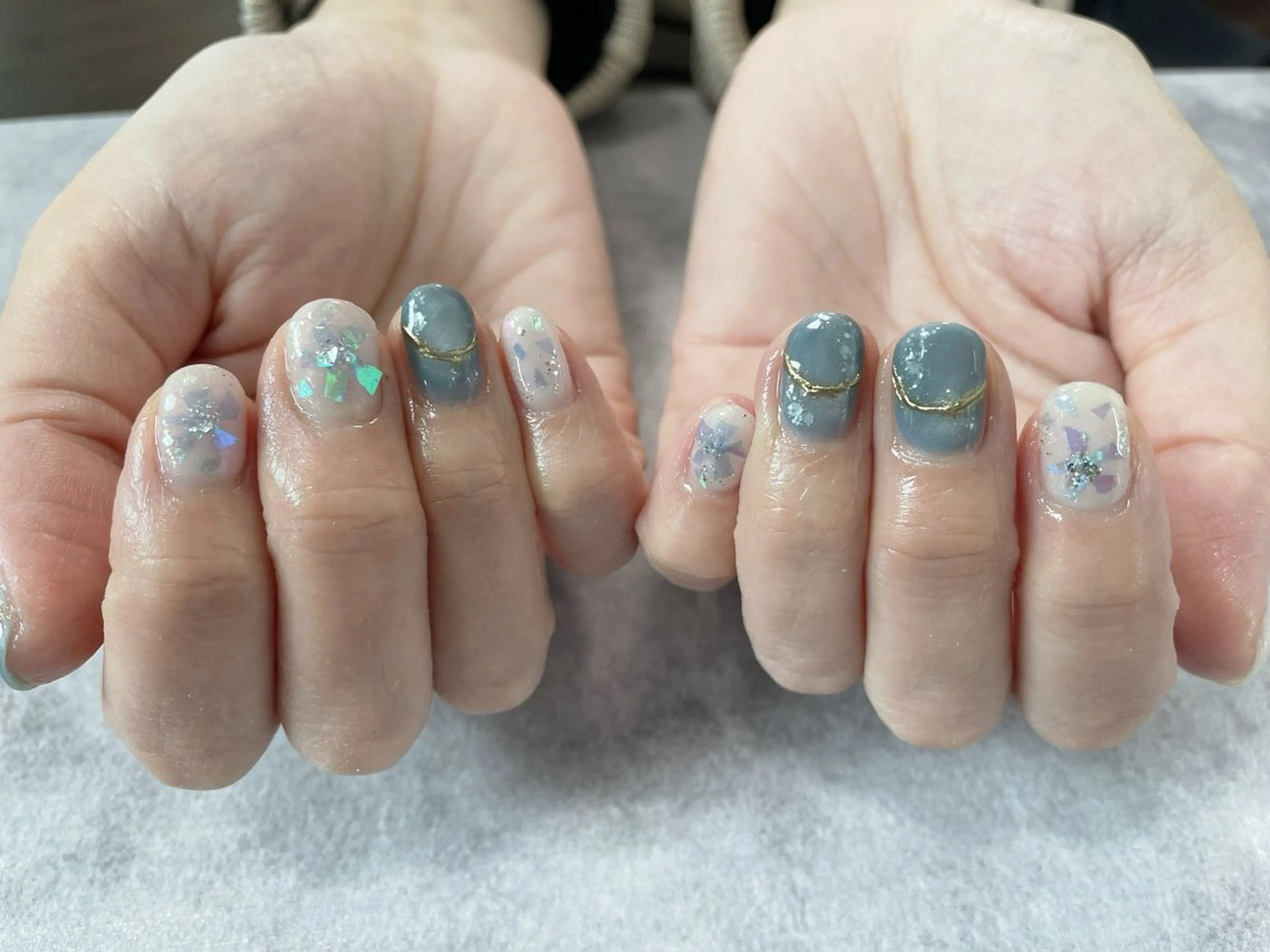 ネイル 持ち込み 【YUBIRE】 二上みつえのネイルデザイン