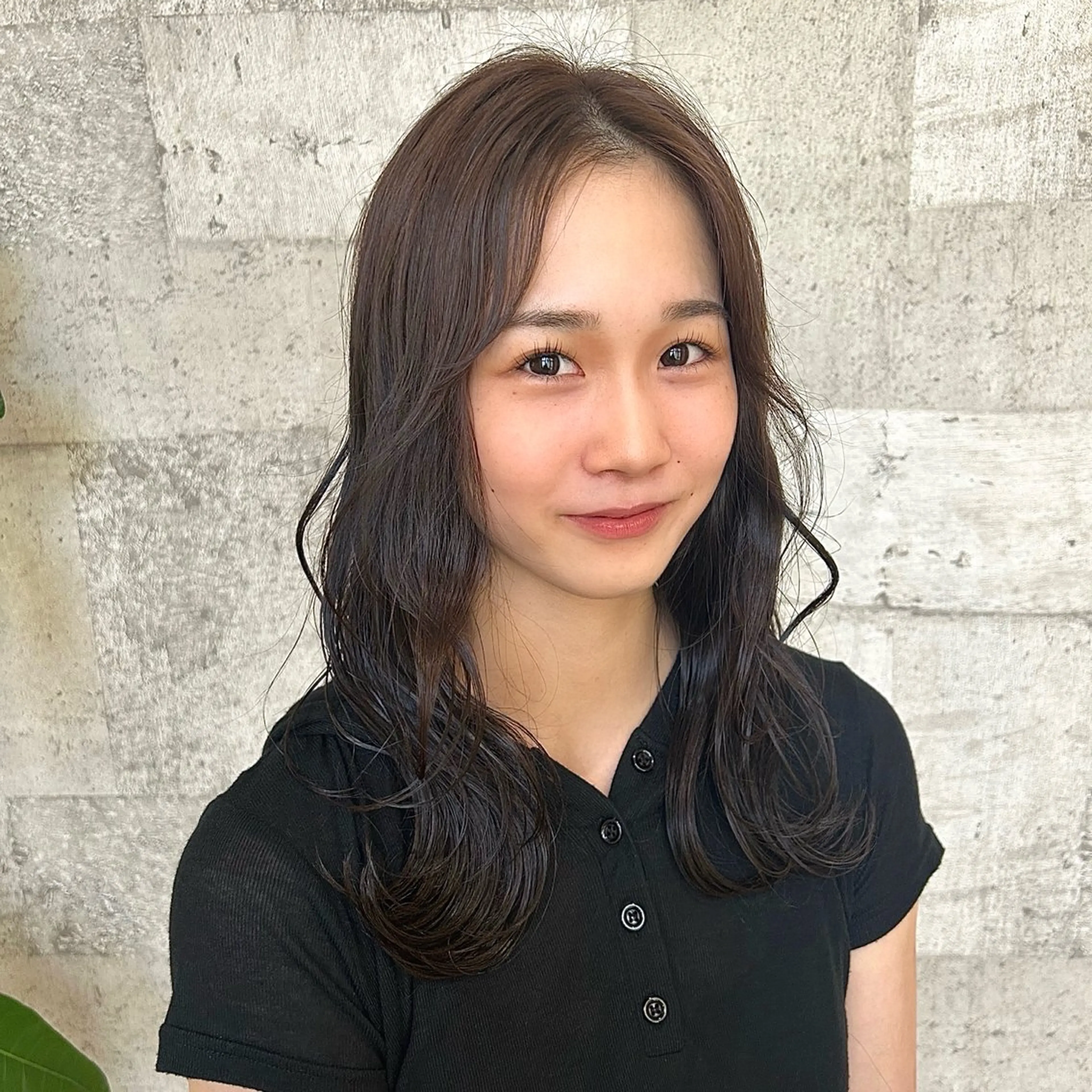 セミロング カラー カット 🍒中川葵久美🍒 レイヤー/メンズのヘアスタイル