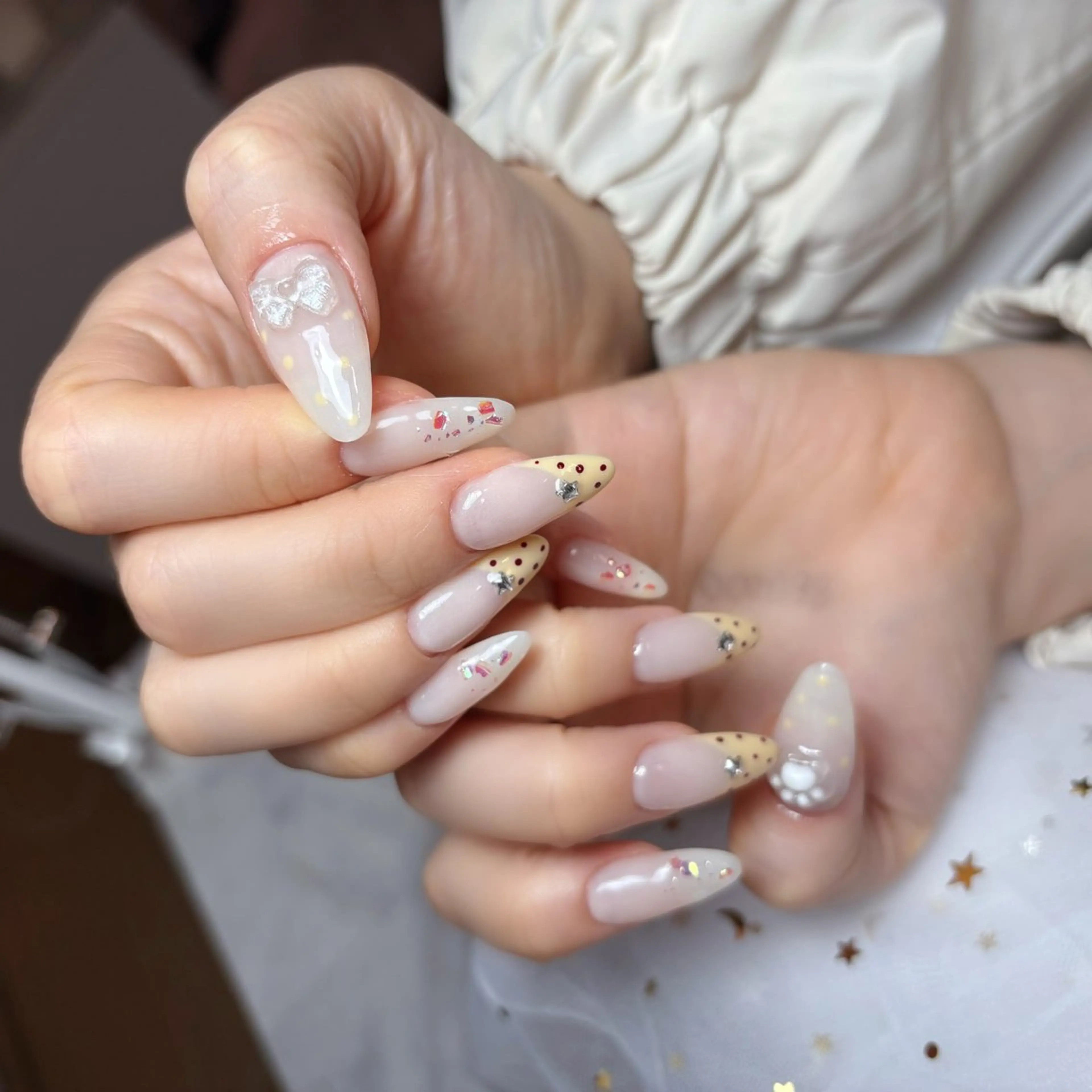 ネイル シンプルネイル ネイルチップ ハンドネイル ゆい ノエラネイルのネイルデザイン