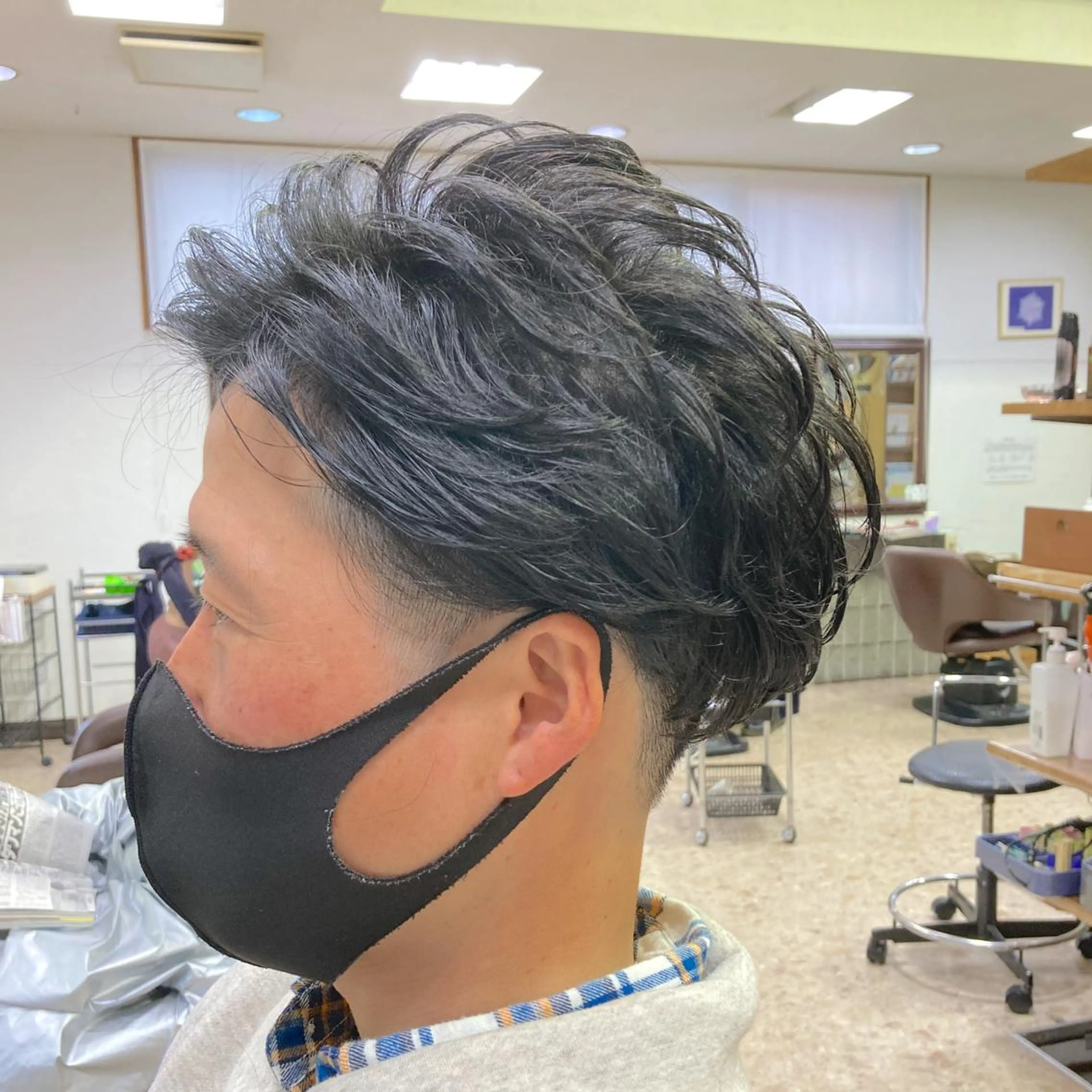 ショート メンズ メンズパーマ メンズ特化/垣見 隼人のヘアスタイル