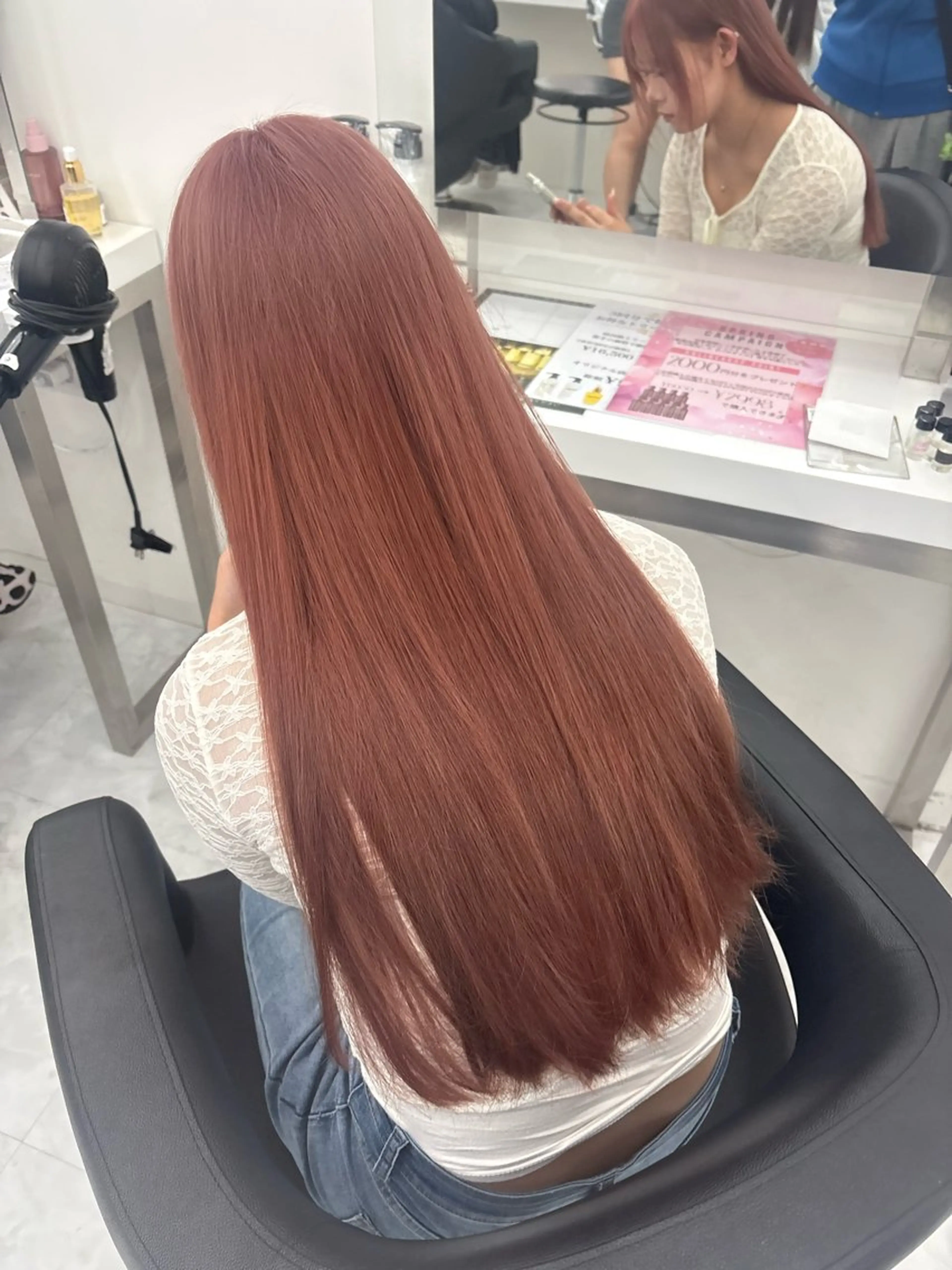 カラー ハイトーン/透明感 艶カラー/SAKI‎のヘアスタイル