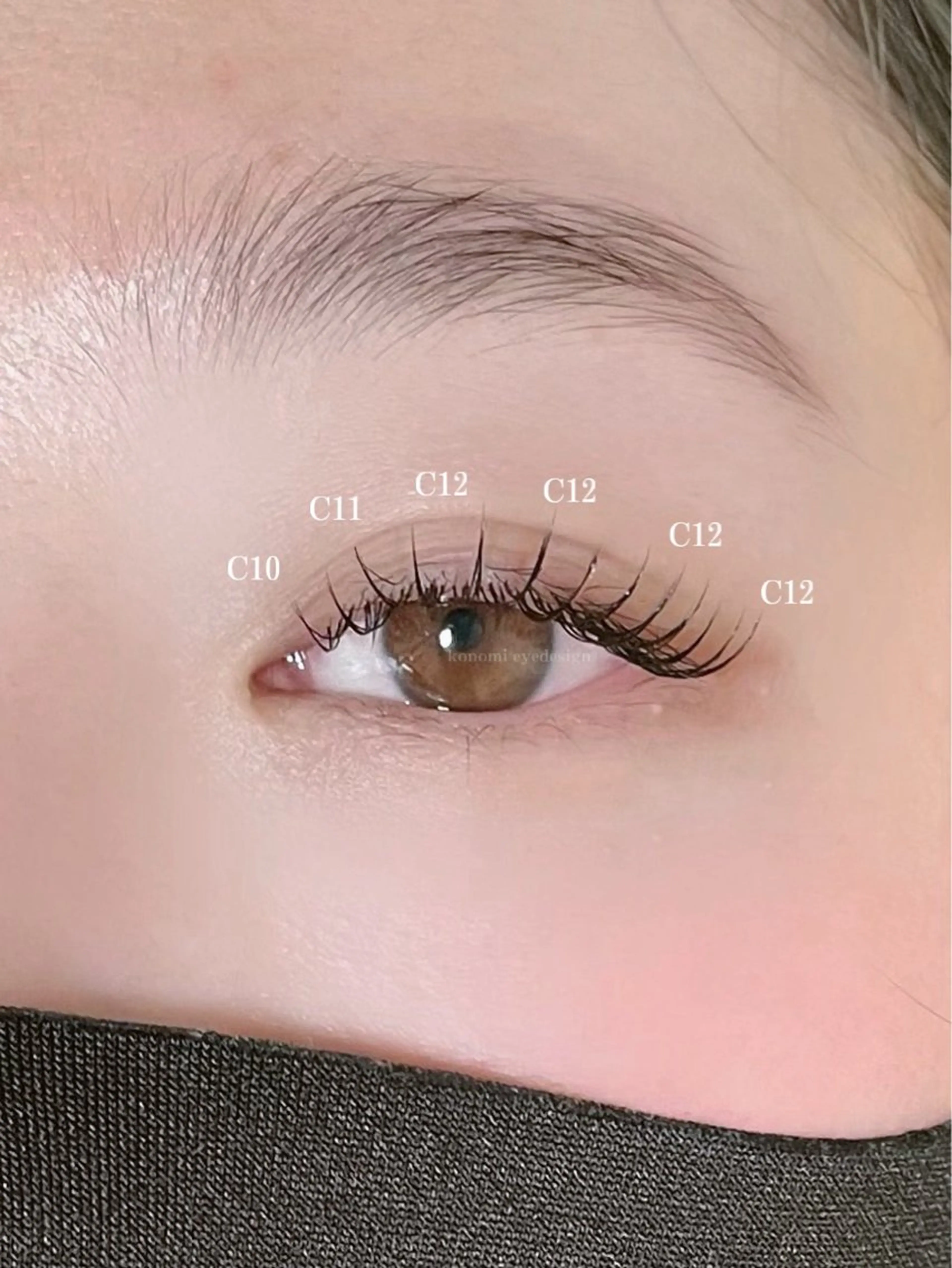 マツエク・マツパ konomi 🧁 神戸三宮のマツエク・マツパデザイン