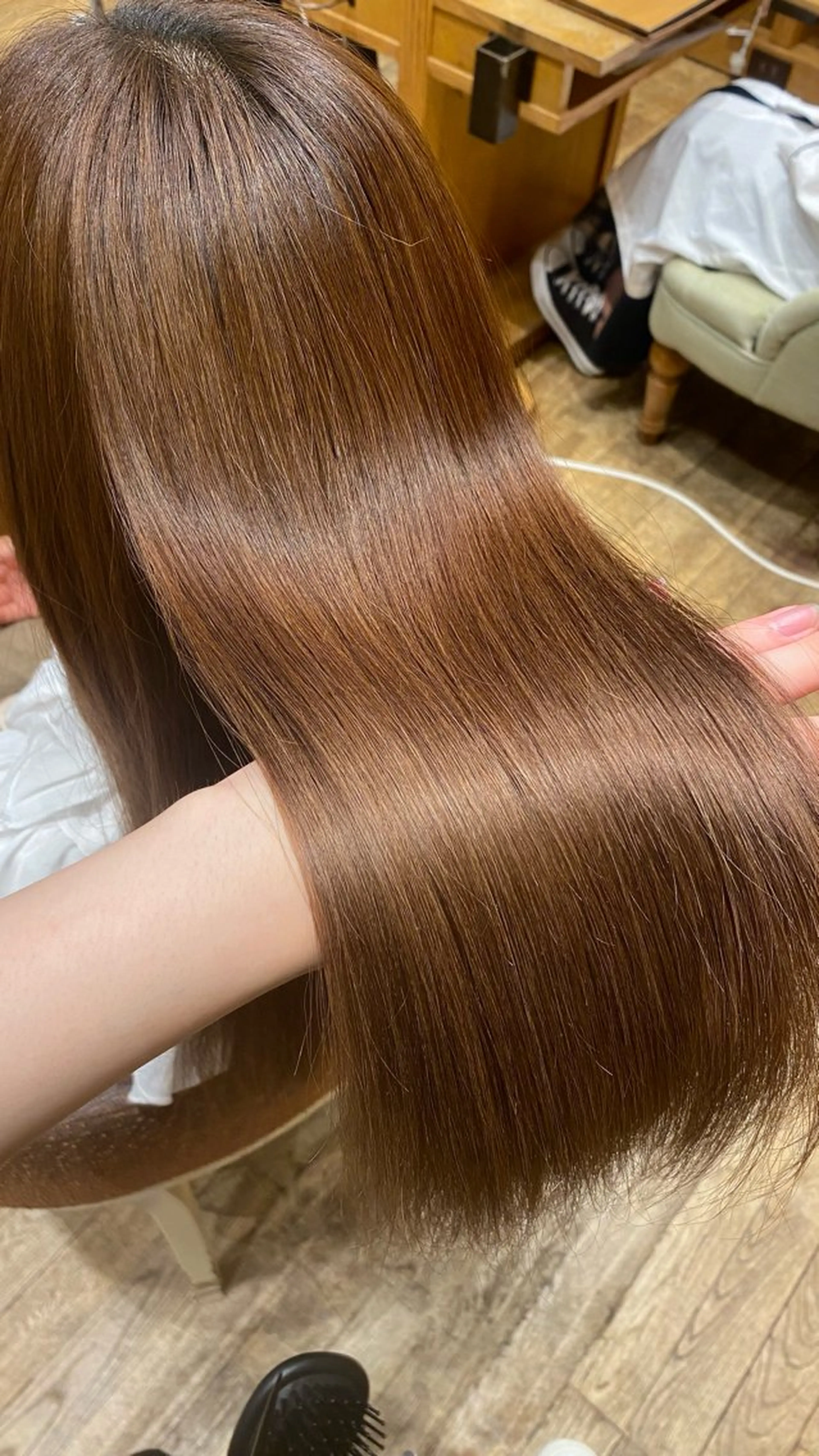 ロング きょうか 縮毛矯正モデル募集中のヘアスタイル