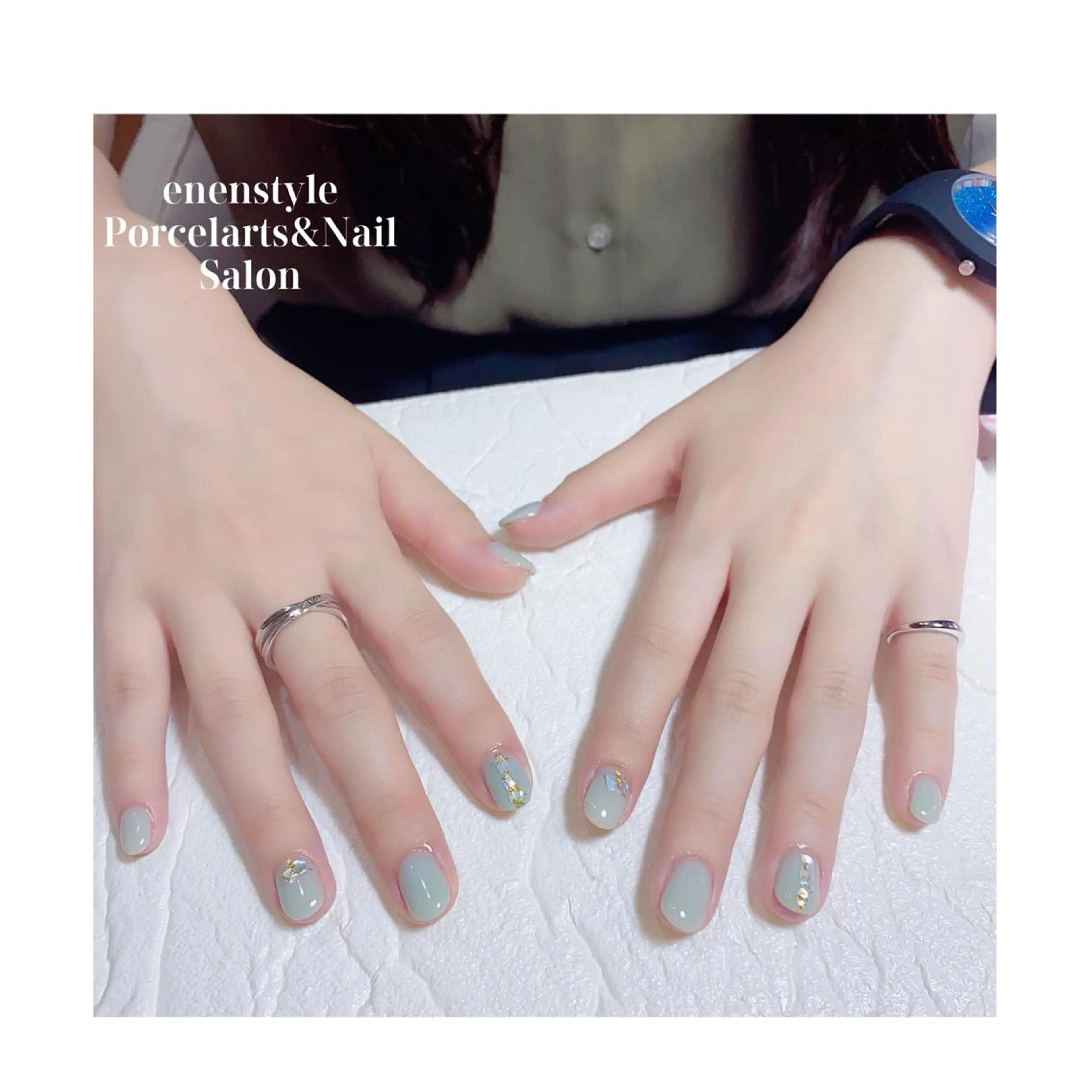 ショート ネイル ジェルネイル ニュアンスネイル オフィスネイル ワンカラーネイル パラジェル ハンドネイル 👑enen style👑のネイルデザイン