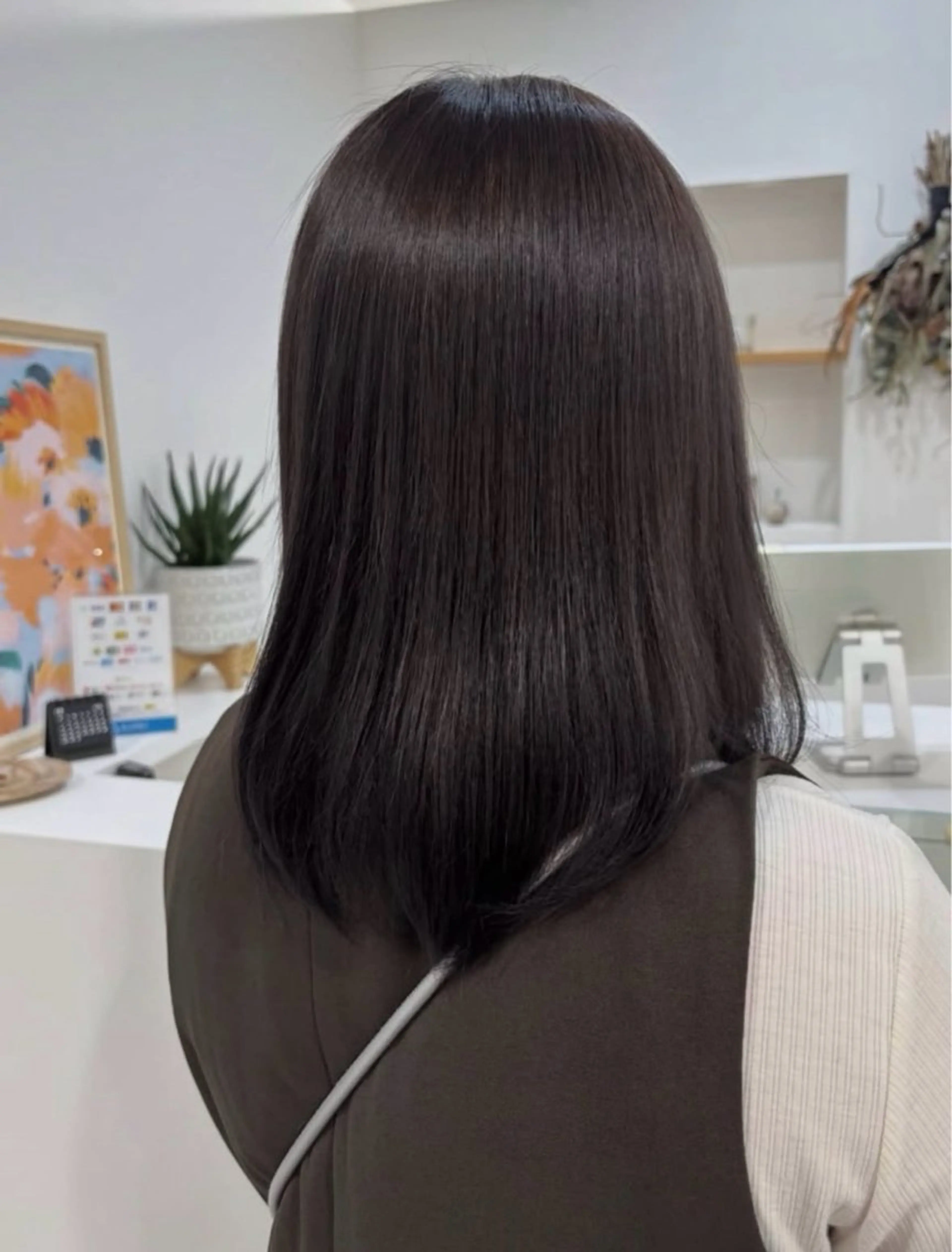 ミディアム ⠀ momokaのヘアスタイル