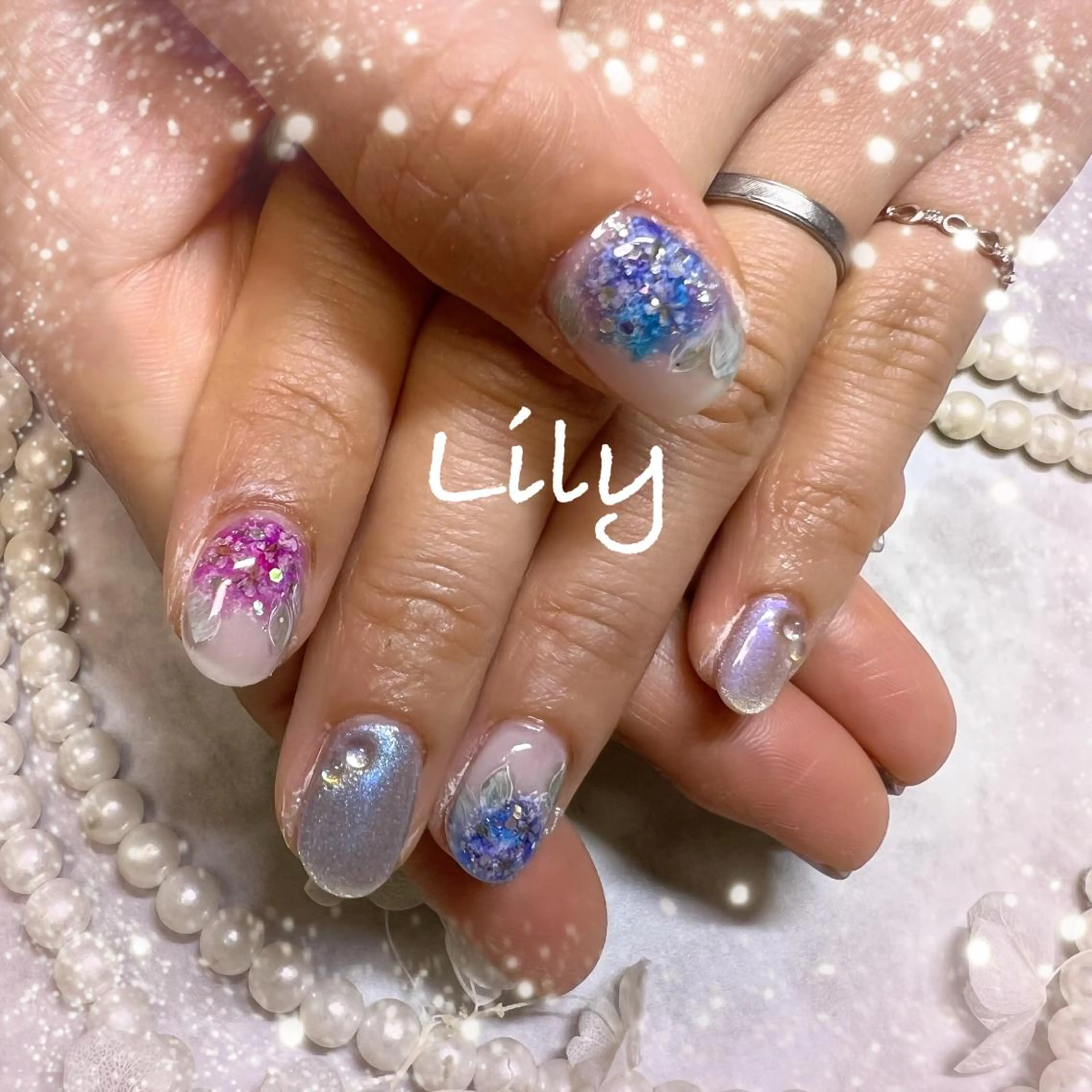 ネイル Lily*nail 🌻Mii🌻のネイルデザイン