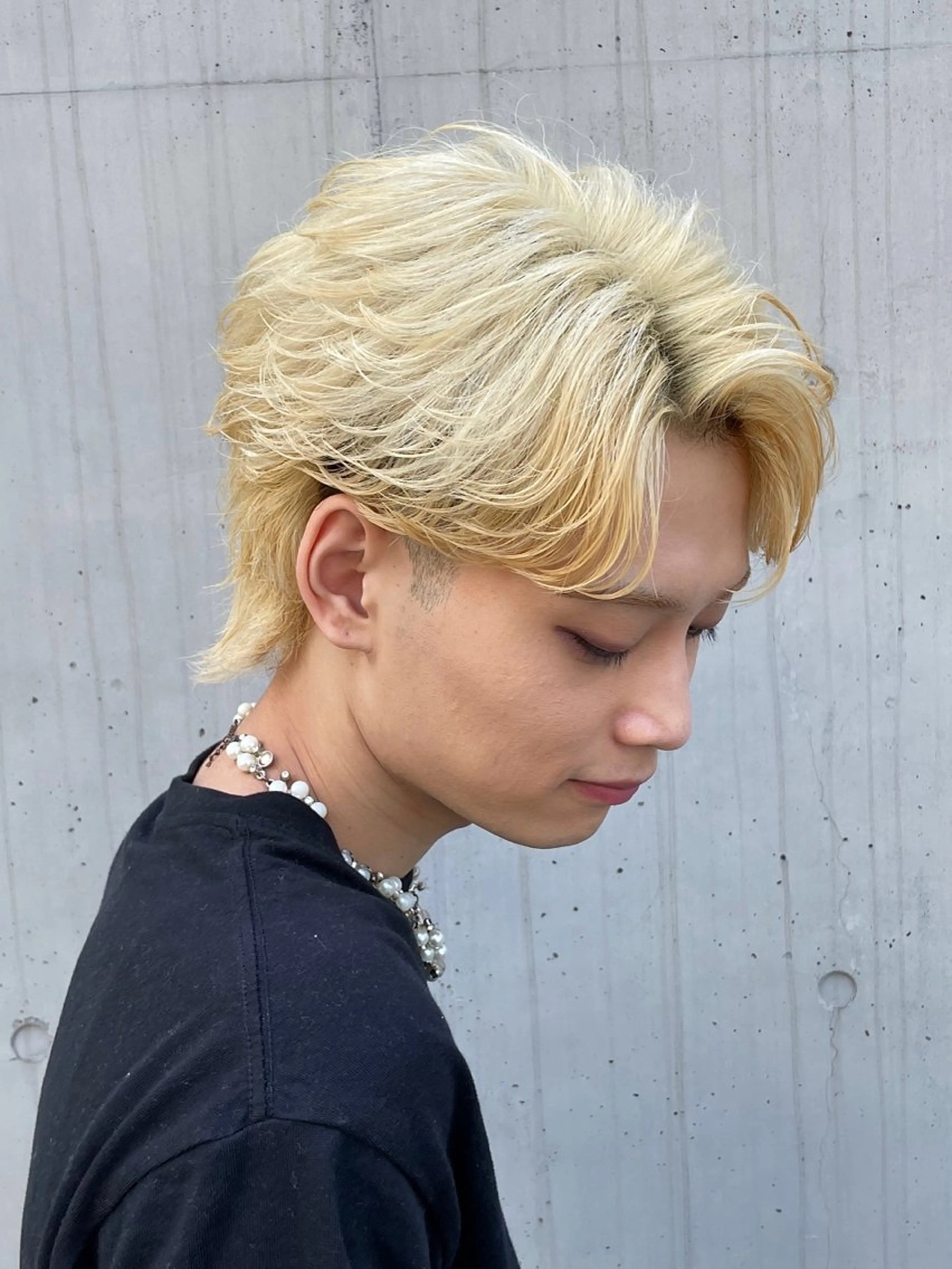 カット+ダブルカラーの写真