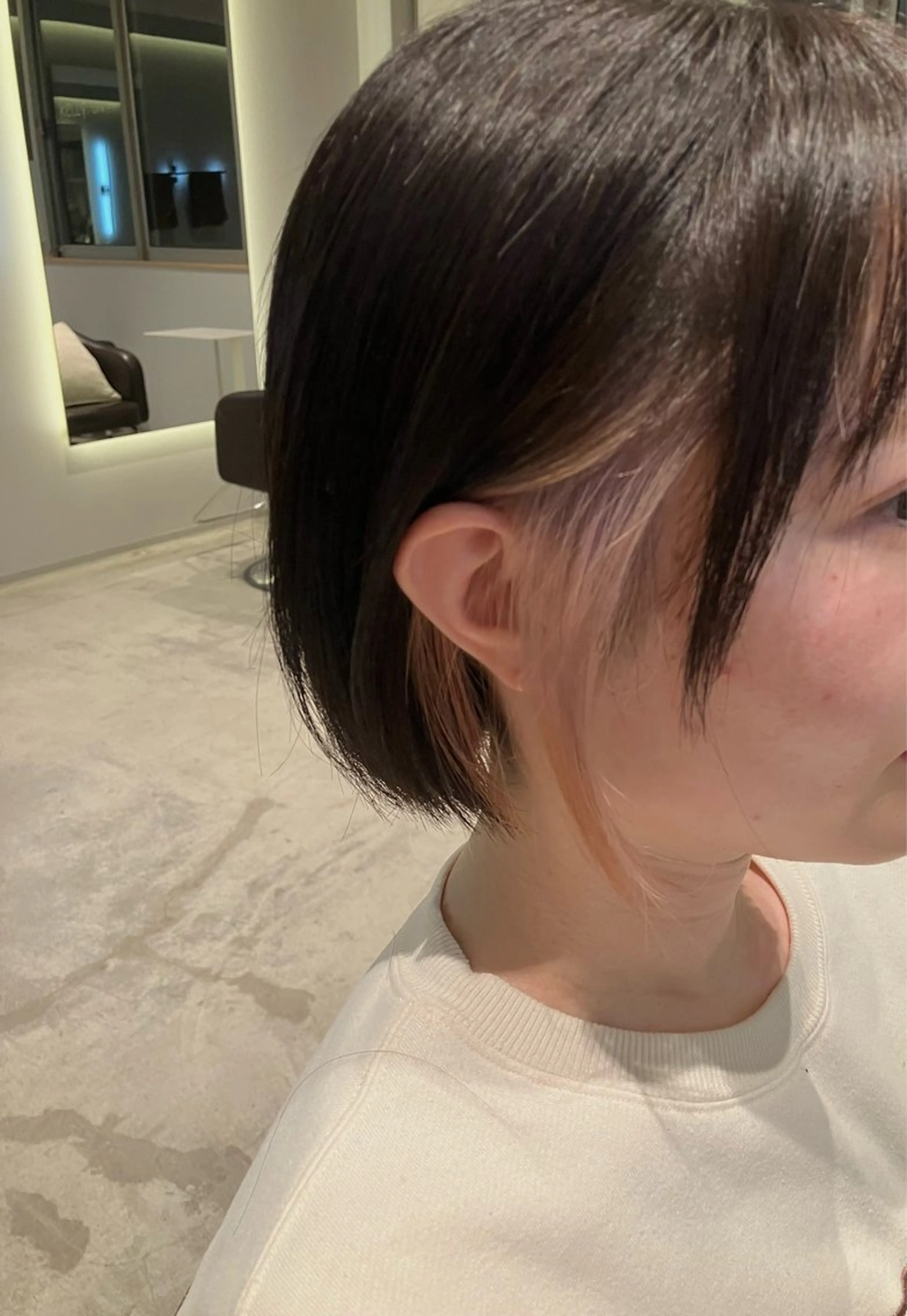 カラー ピンクカラー ヘアカラー OCHIAI KEISUKEのヘアスタイル