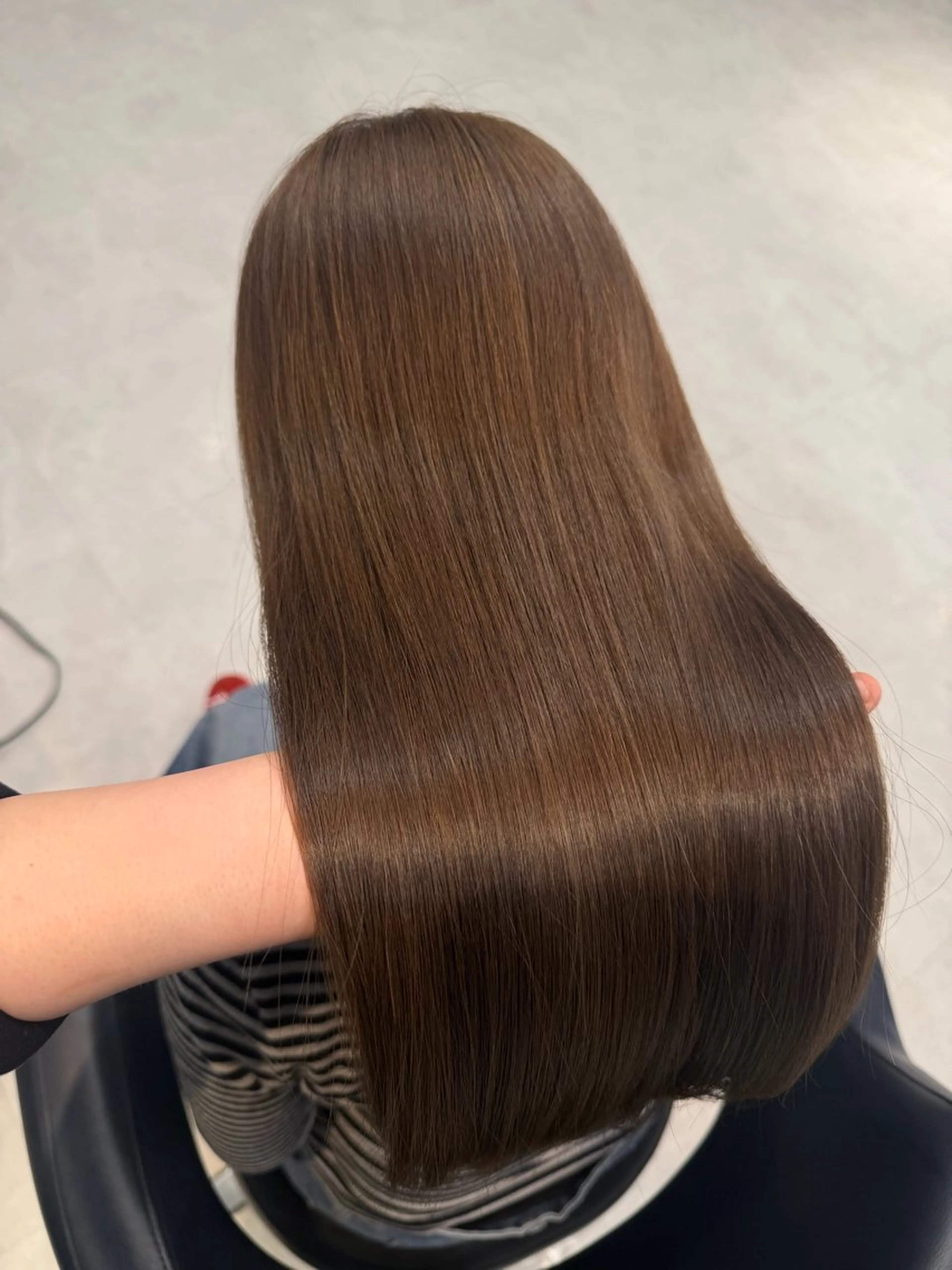 縮毛矯正 暖色艶カラー💞 karenのヘアスタイル