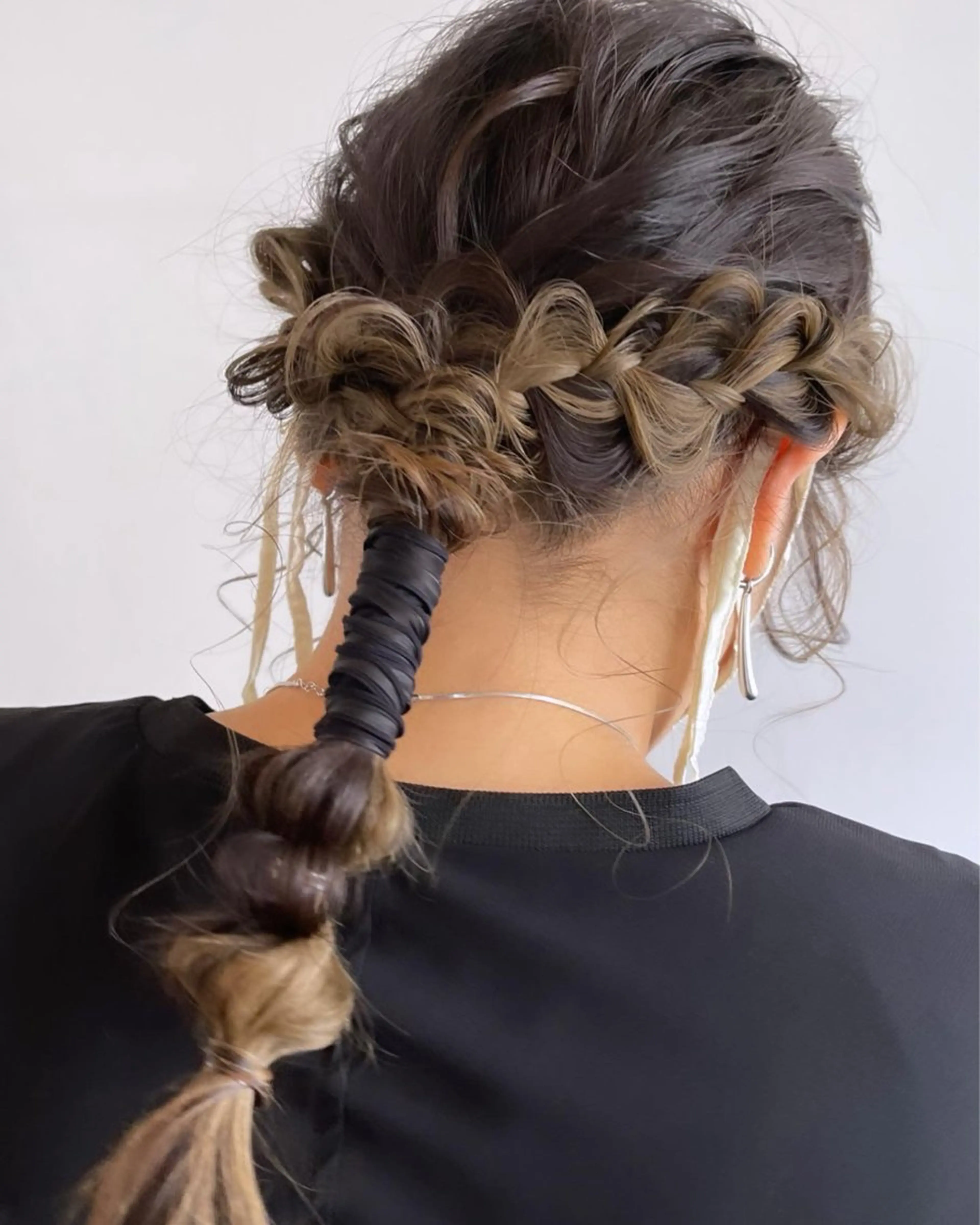 ヘアセットの写真