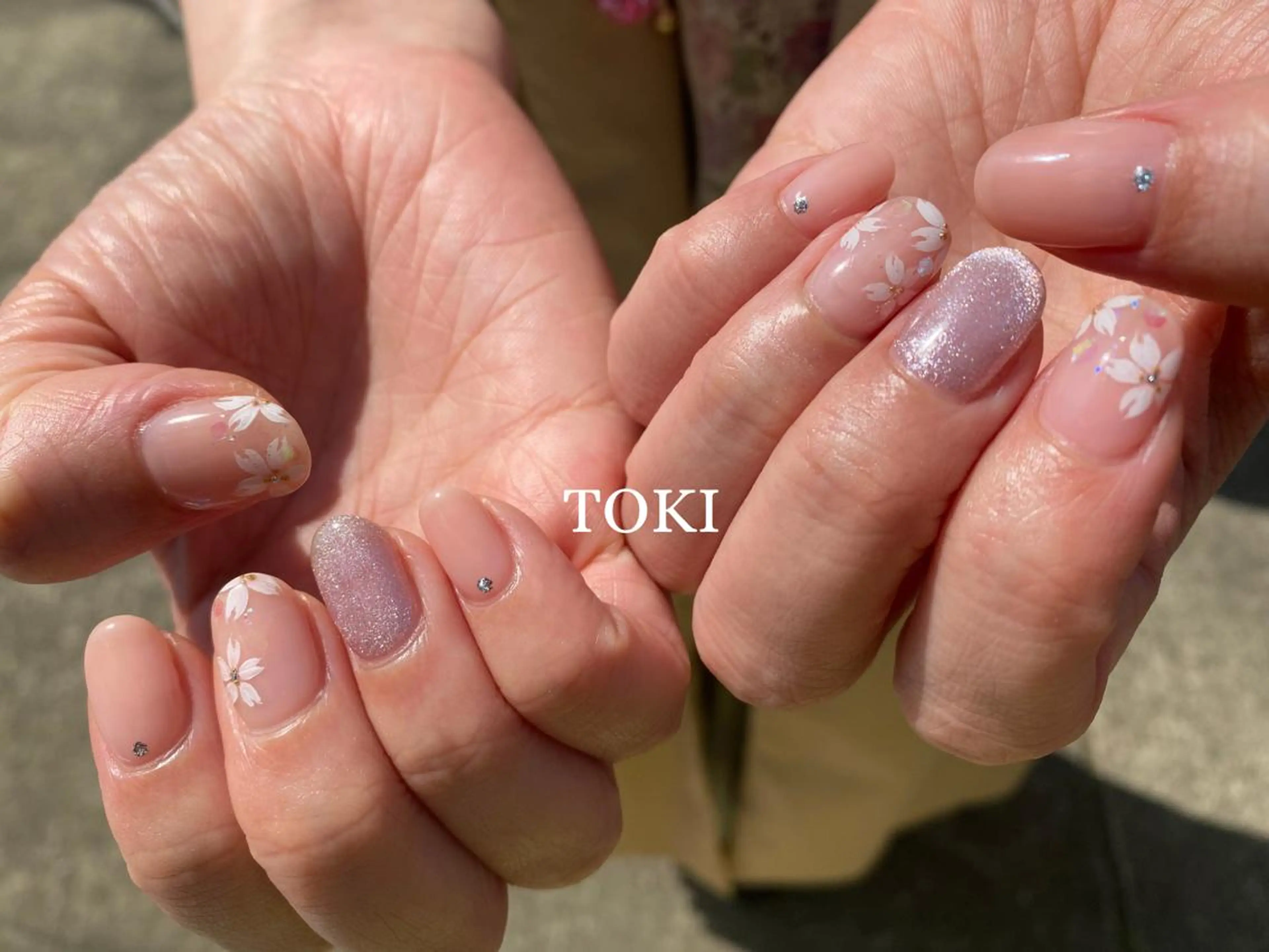 ネイル 持ち込み nailsalon TOKIのネイルデザイン