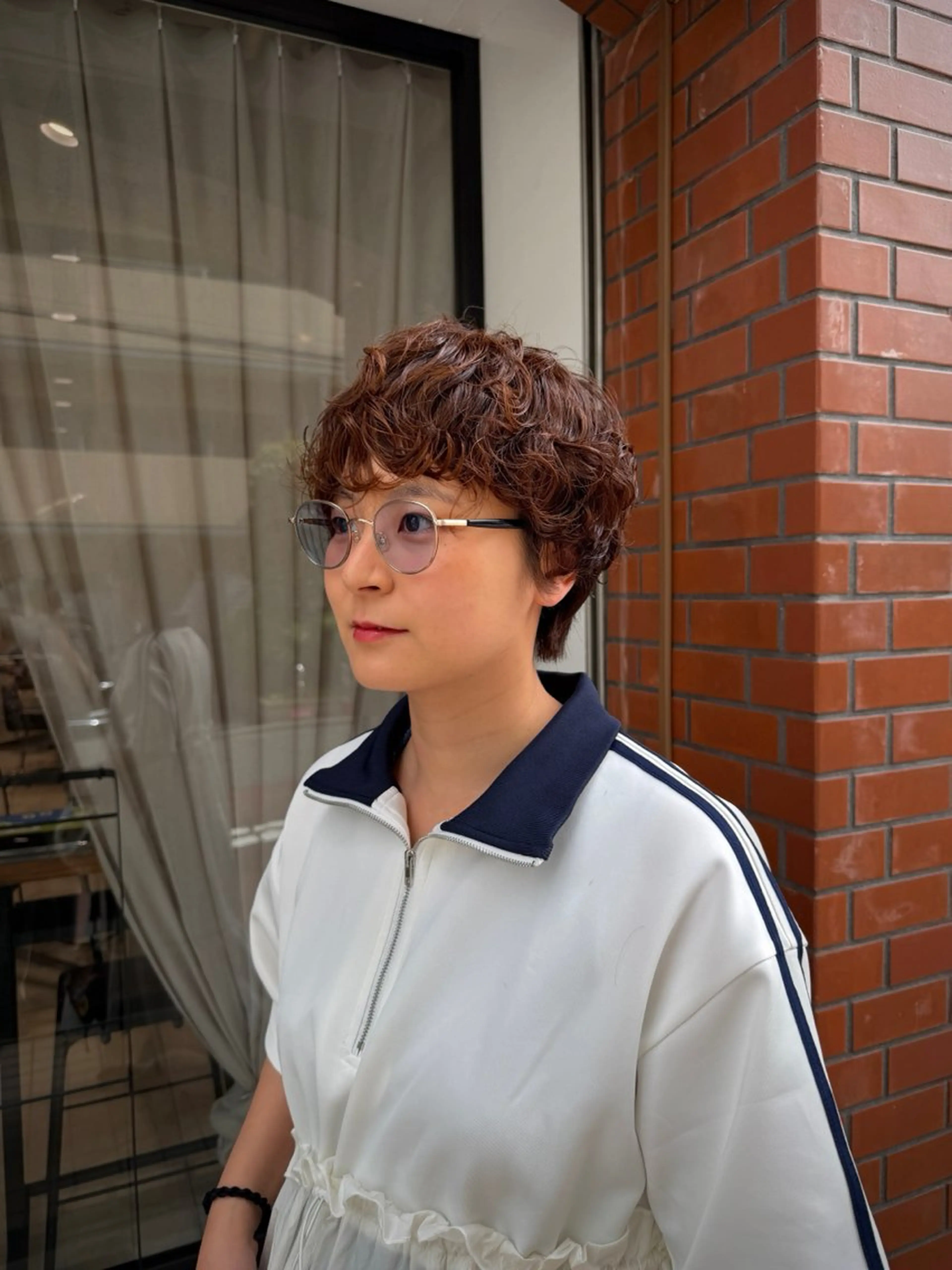 ショート パーマ ショートヘア トリートメント カット パーマ 保坂 駿太郎のヘアスタイル
