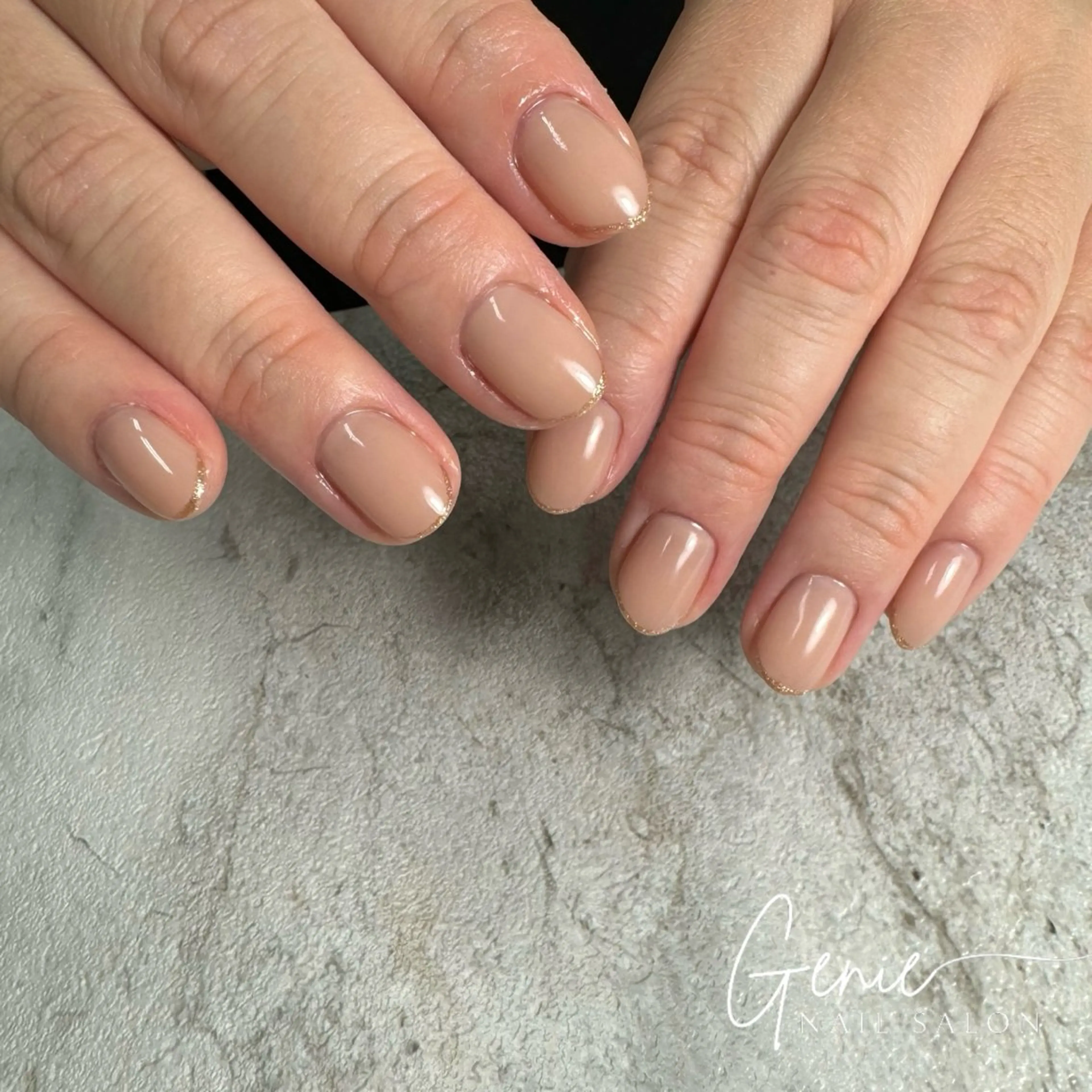ネイル シンプルネイル Nail salon Genieのネイルデザイン