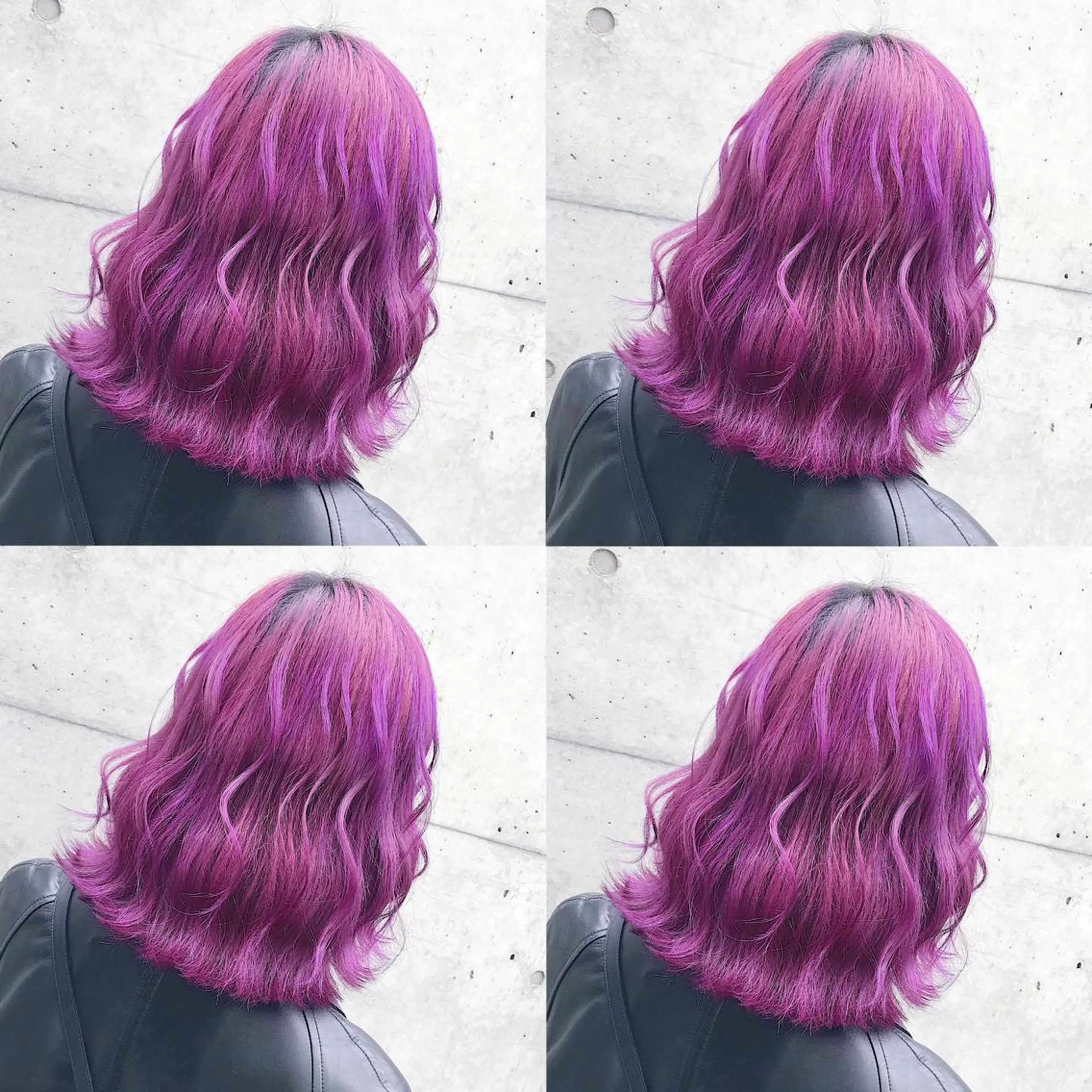 ミディアム カラー ヘアアレンジ ヘアカラー トリートメント TAKUMAブリーチ /切りっぱなし🪽のヘアスタイル