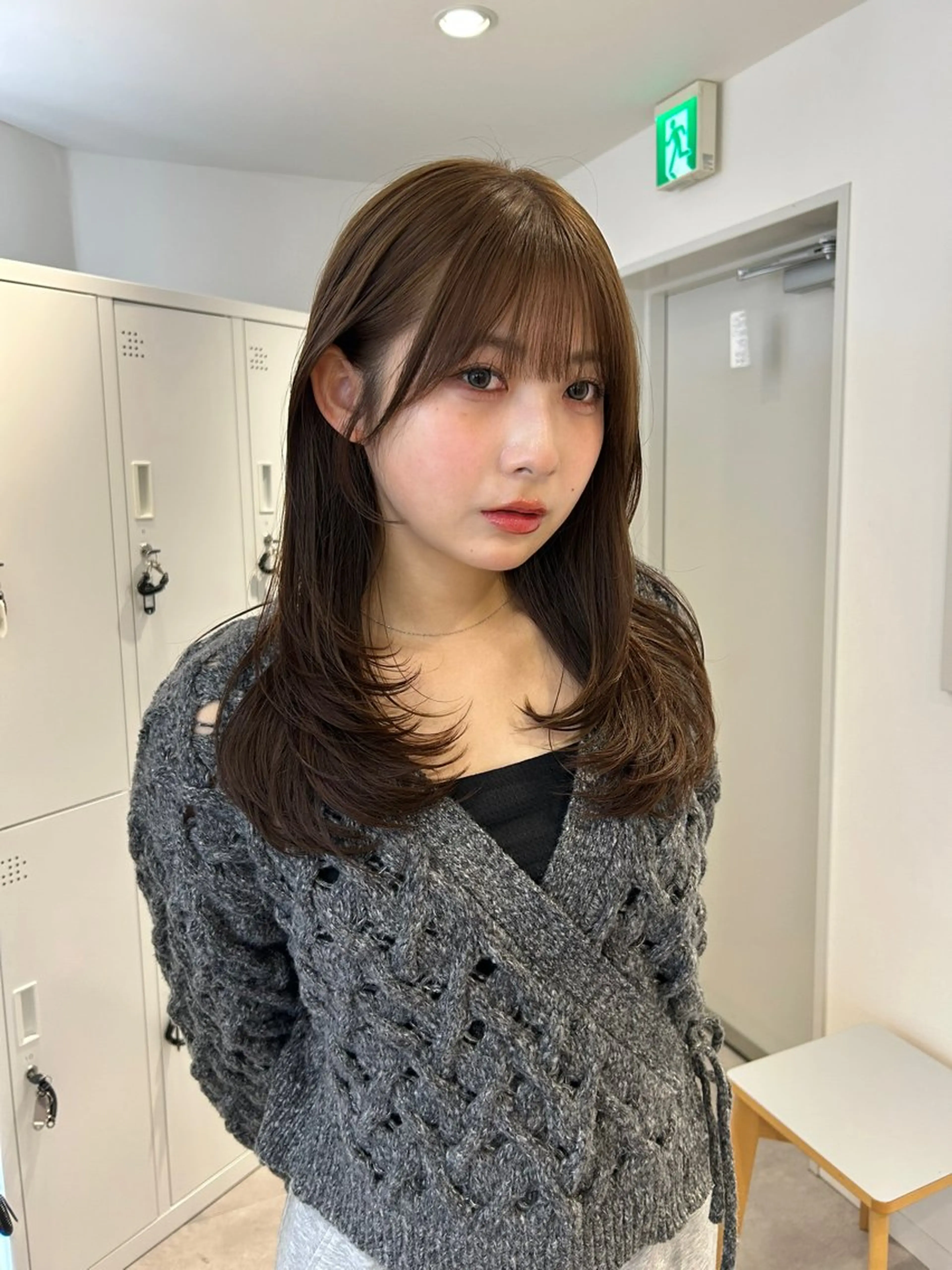 ミディアム カラー Hatsune 🐯レイヤーカットのヘアスタイル