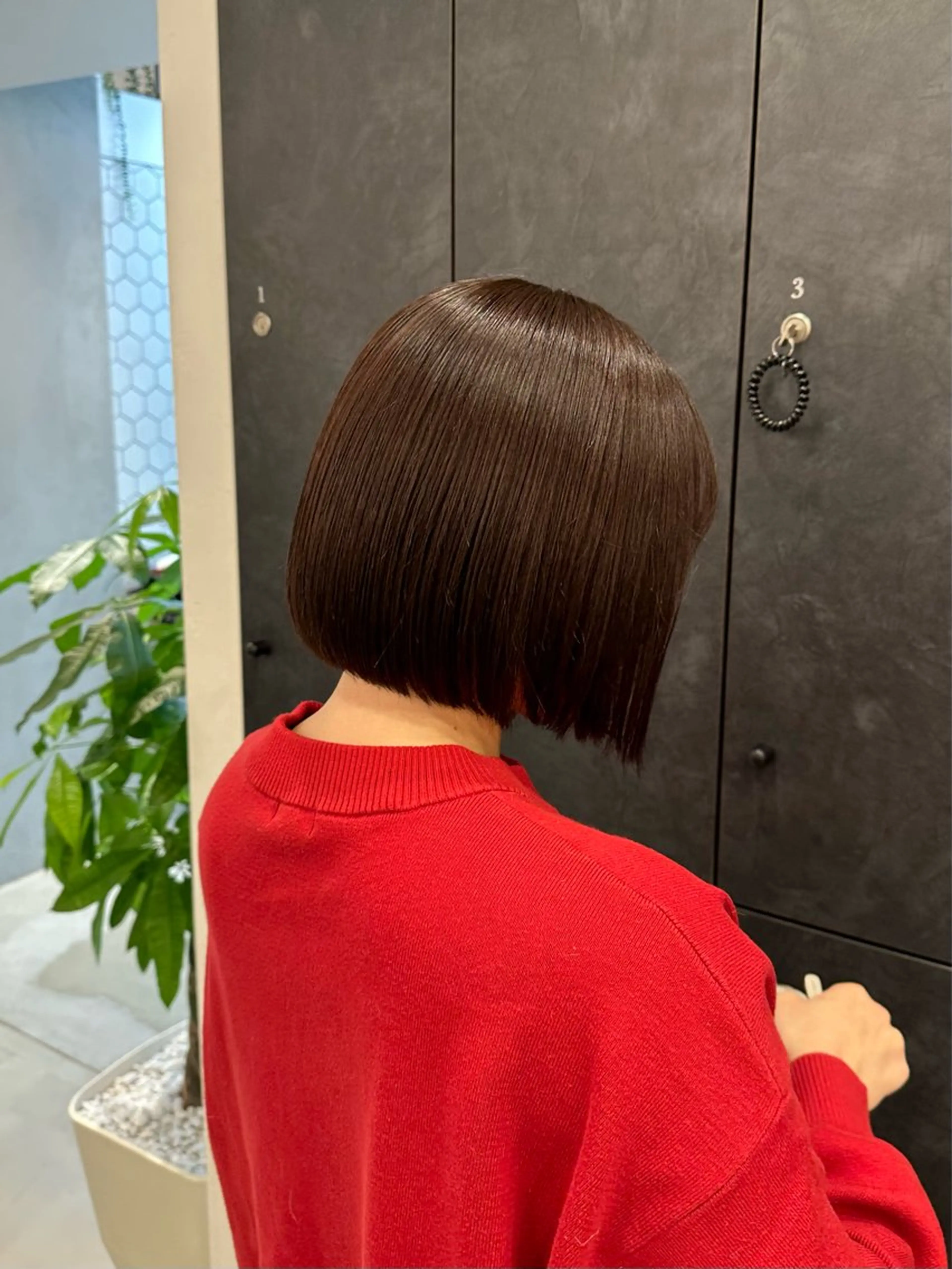 ショート カラー 銀座/ヘアセット/ 島村美帆のヘアスタイル