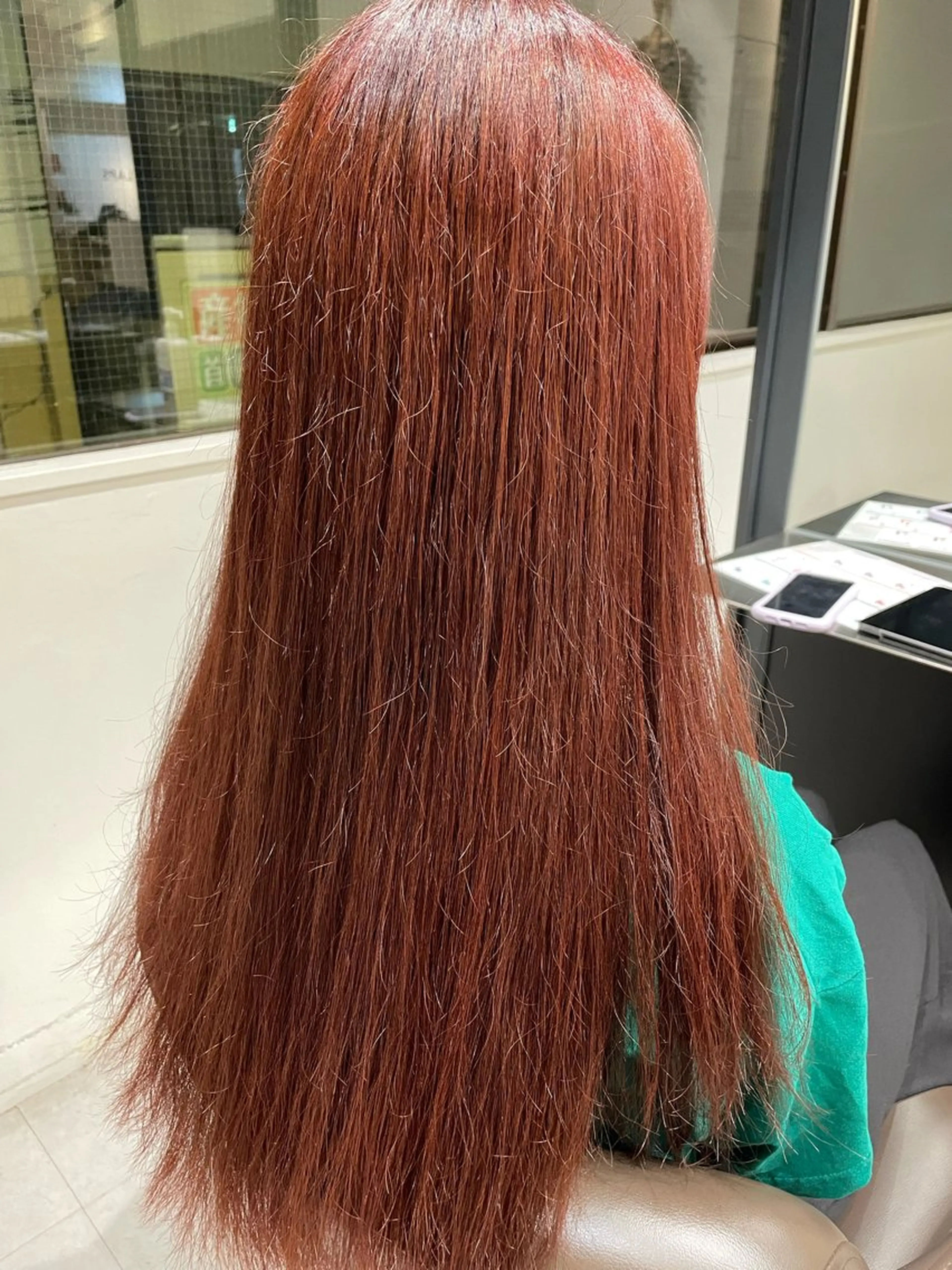 ロング カラー レッドカラー バイオレットカラー RUKA /メンズパーマのヘアスタイル