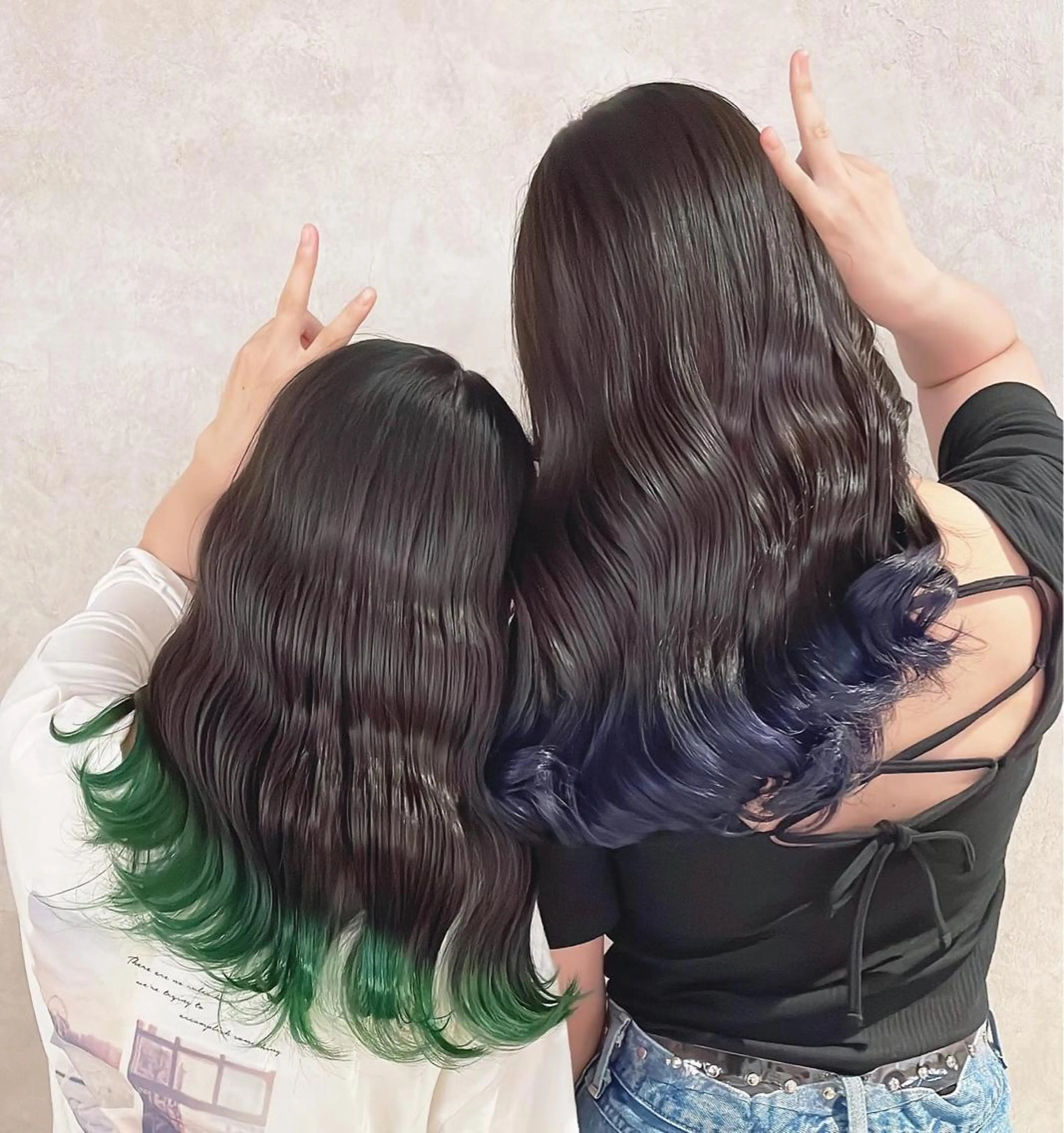 カラー ブリーチ ヘアカラー トリートメント 渋谷:インナーカラー ／🍒エリカ🍒のヘアスタイル