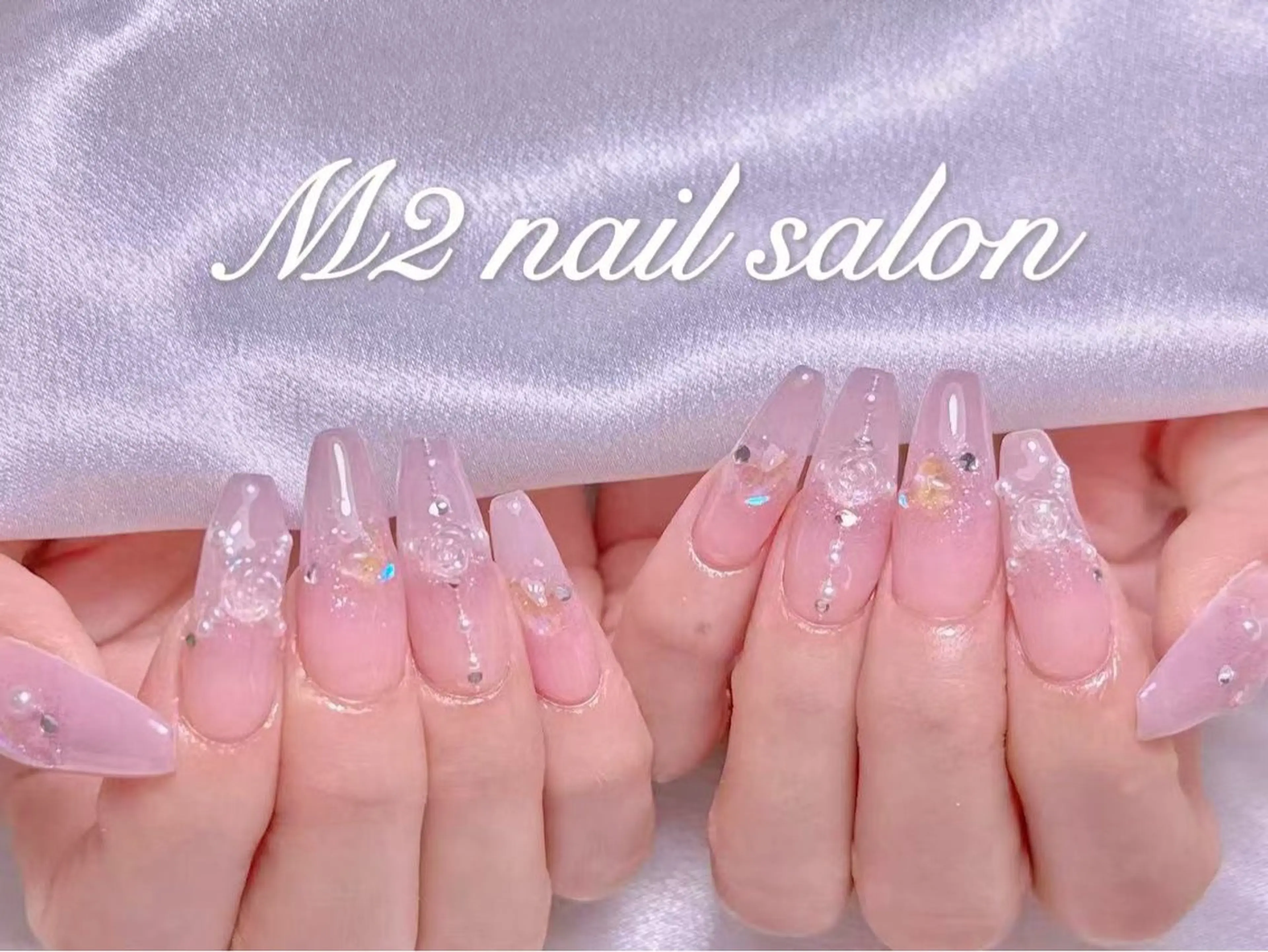 ネイル 長さだし専門店 M2　rikaのネイルデザイン