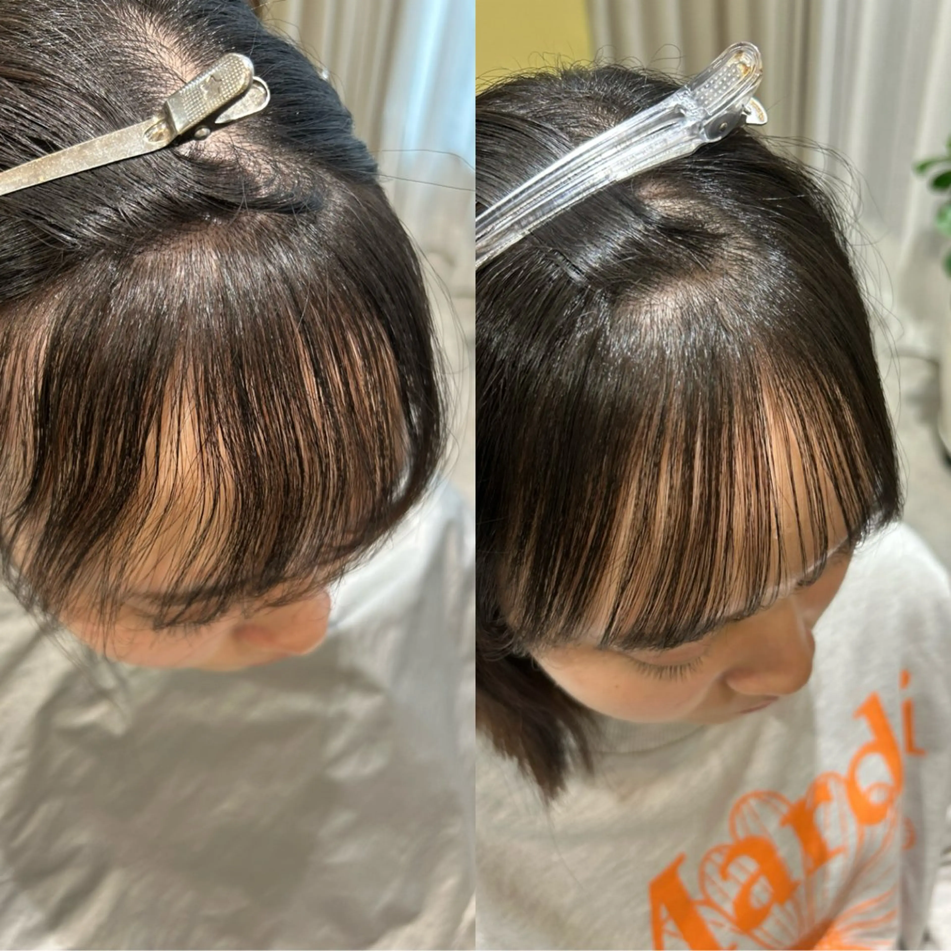 パーマ ストレートパーマ カット 縮毛矯正 トリートメント hub hair レイヤー/透明感のヘアスタイル