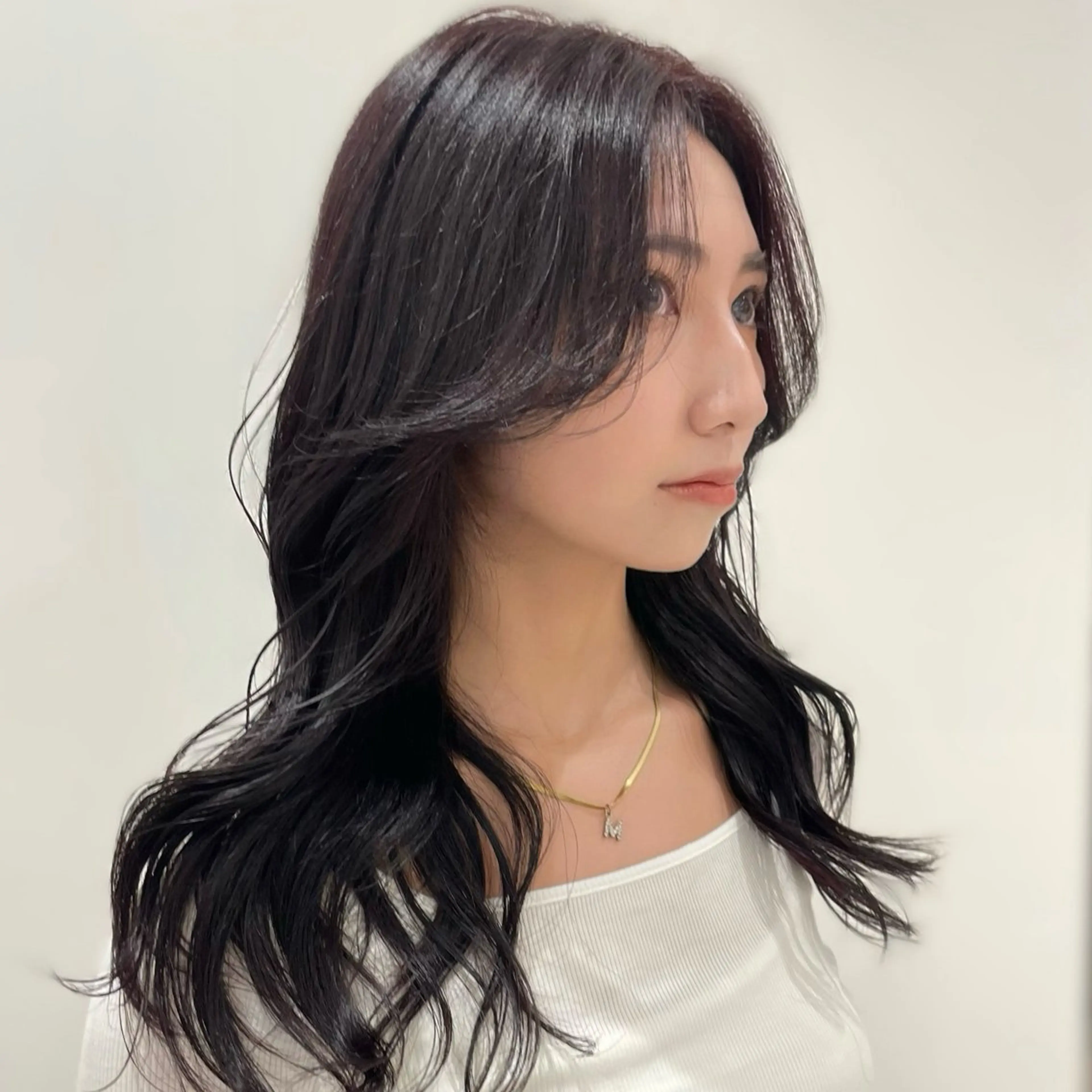 ロング ハイレイヤー 韓国風ヘア レイヤーカット ウルフカット ガレリアエレガンテ栄店所属・ウルフカット/ ハッシュカット/山路のヘアスタイル