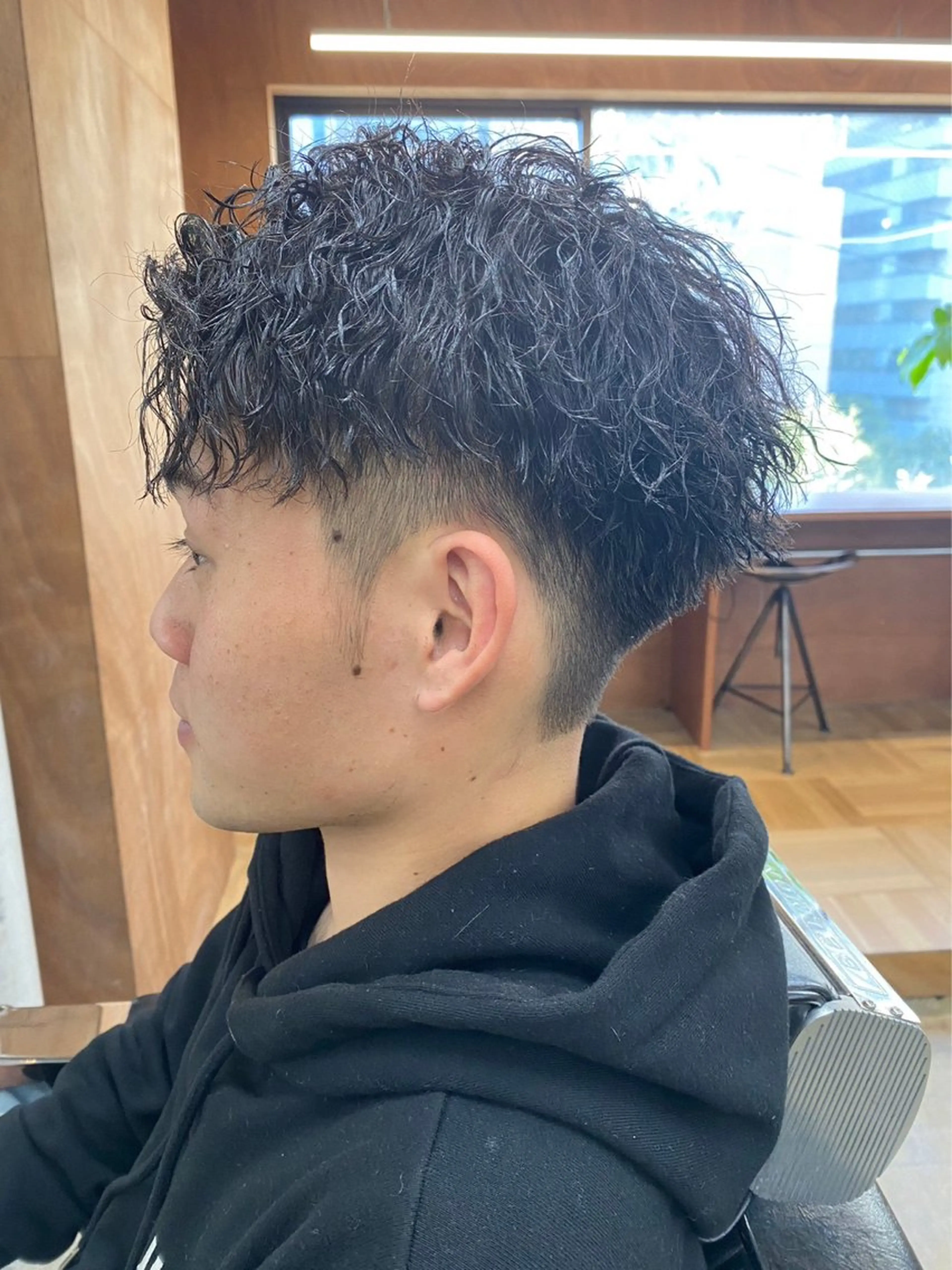 ショート カラー パーマ ヘアアレンジ メンズ カット パーマ トリートメント ヘアセット 亀井隆汰/メンズ専門 パーマ特化美容師のヘアスタイル
