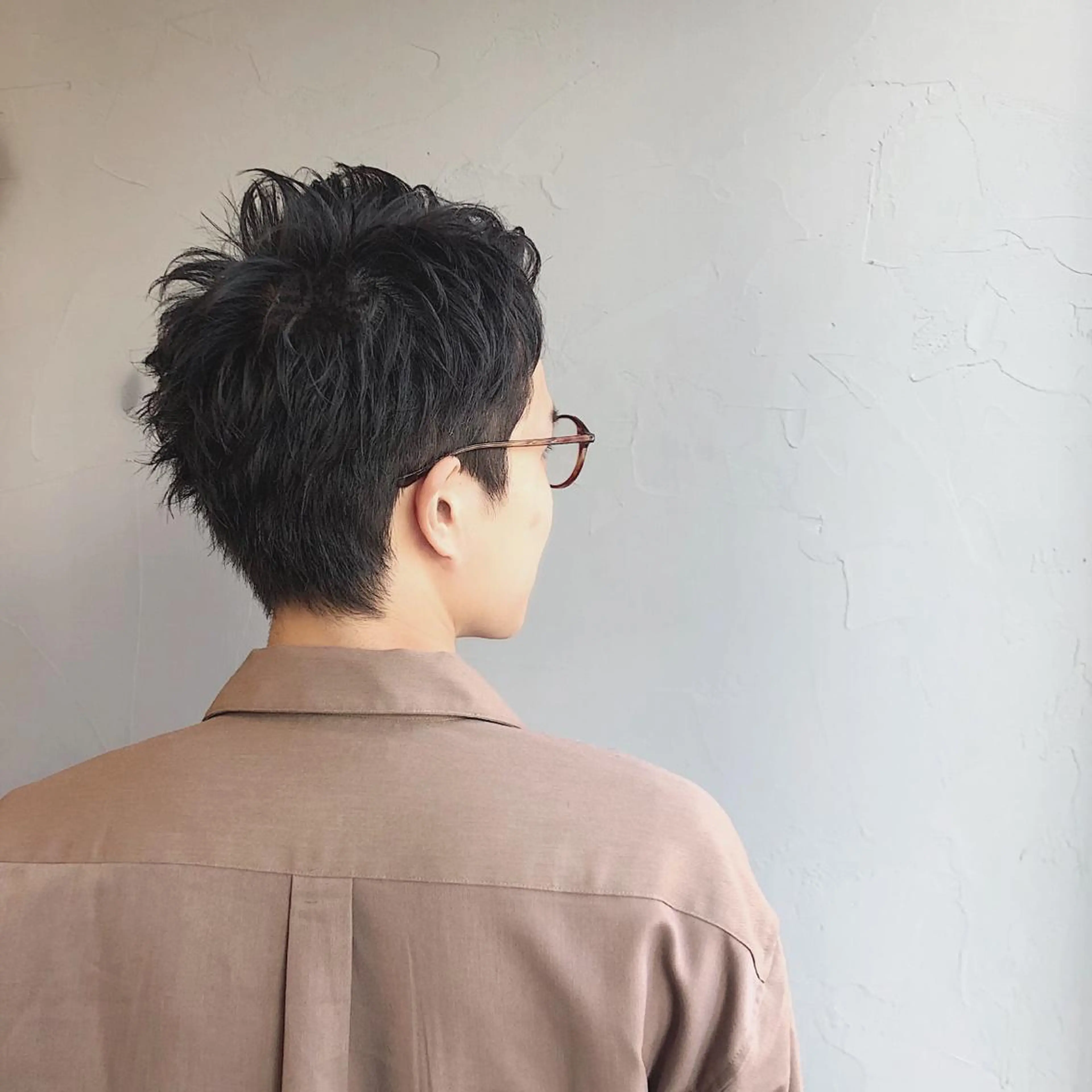 ショート メンズ メンズパーマ 山口 浩之のヘアスタイル