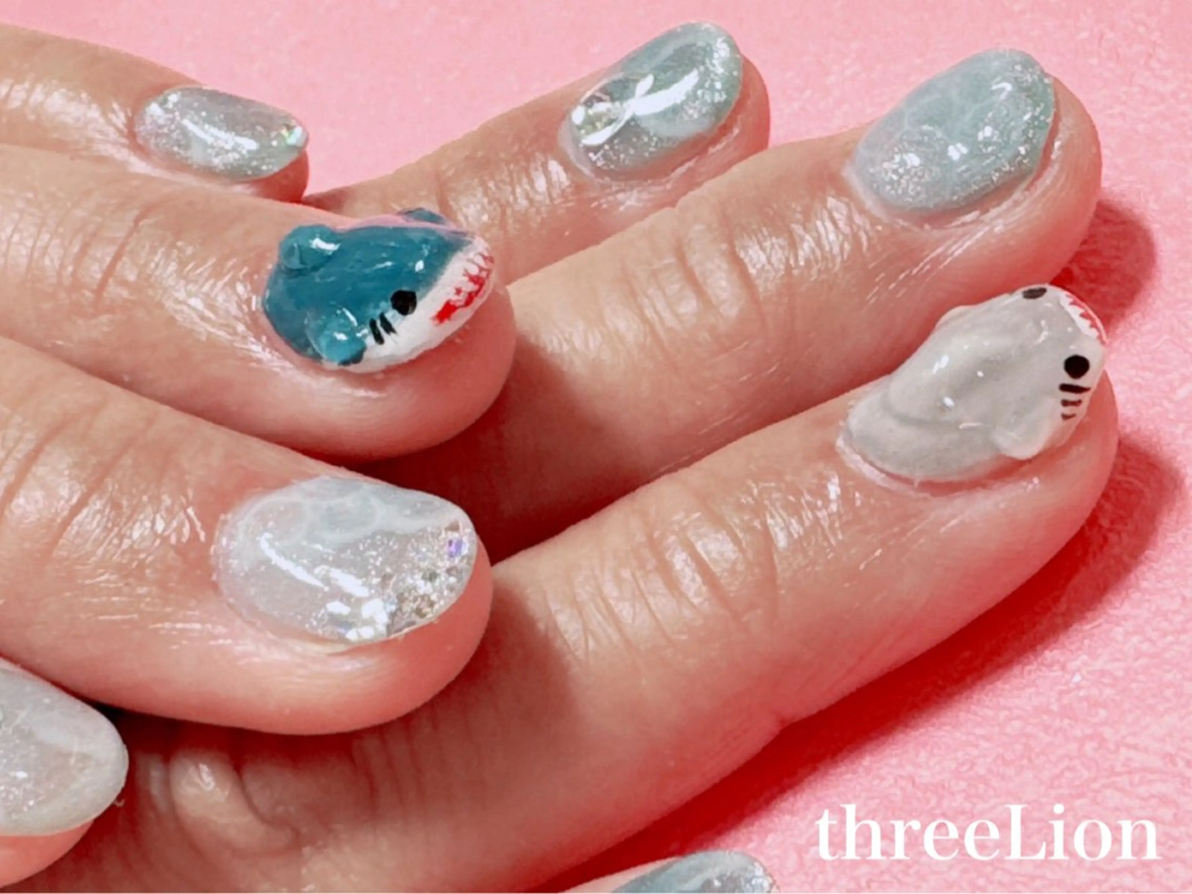 ネイル ハンドネイル threeLion ネイル&アイラッシュのネイルデザイン