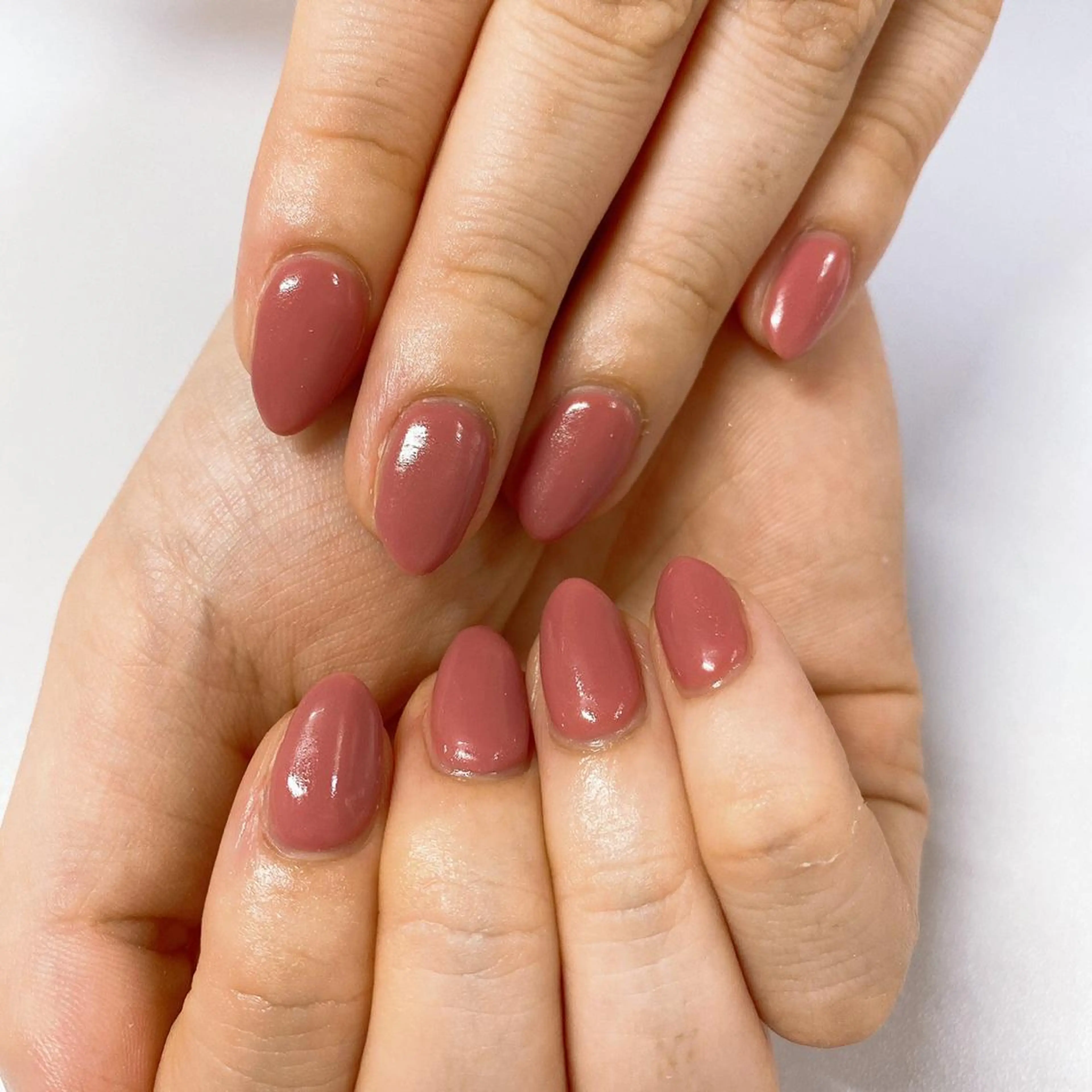 ネイル フットネイル ジェルネイル ワンカラーネイル Lily Roseスタッフ一同のマツエク・マツパデザイン