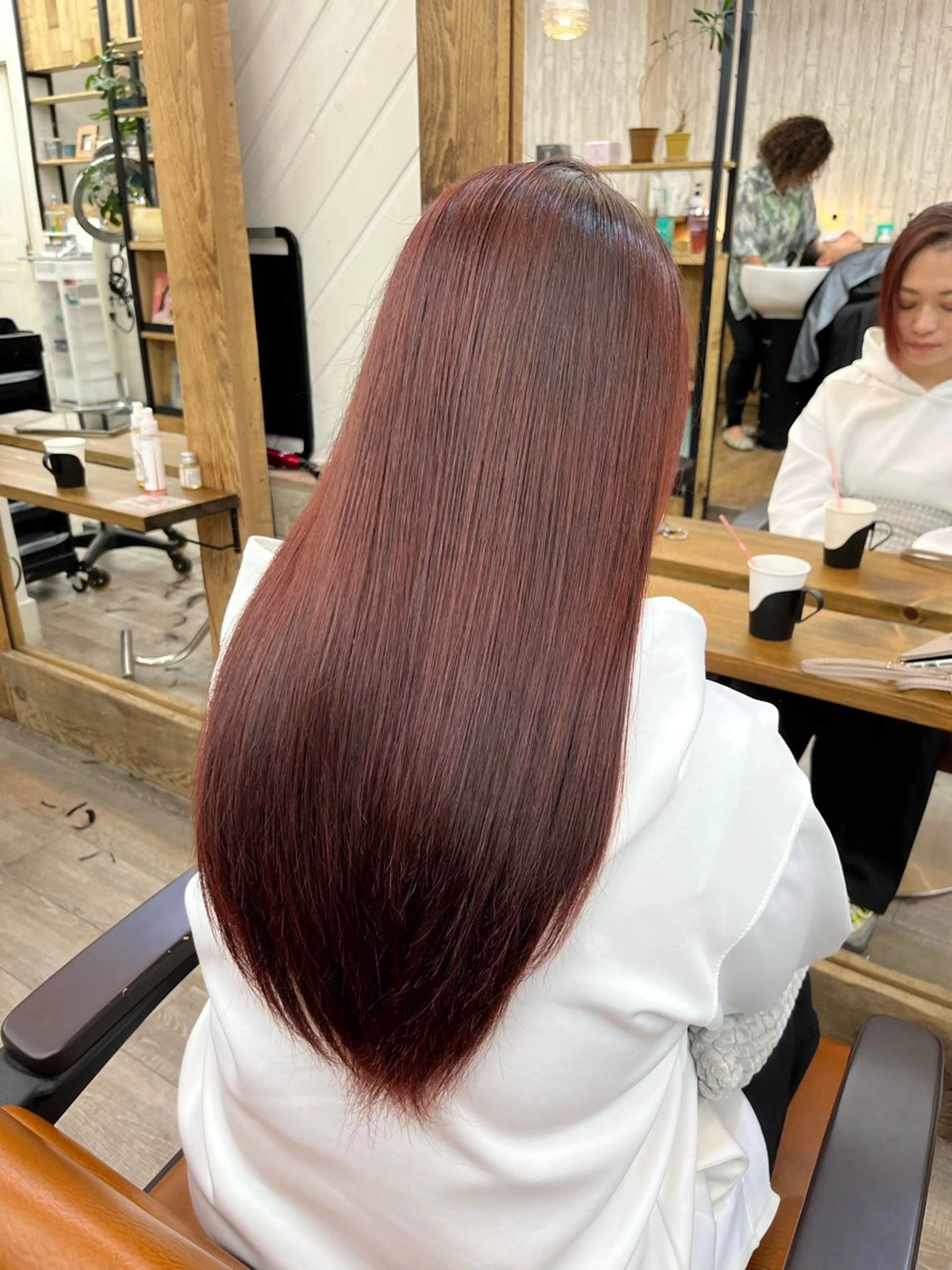 ロング カラー ヘアアレンジ ブリーチ ブリーチなしカラー 🦋レイヤー職人 猪瀬玲奈🦋のヘアスタイル