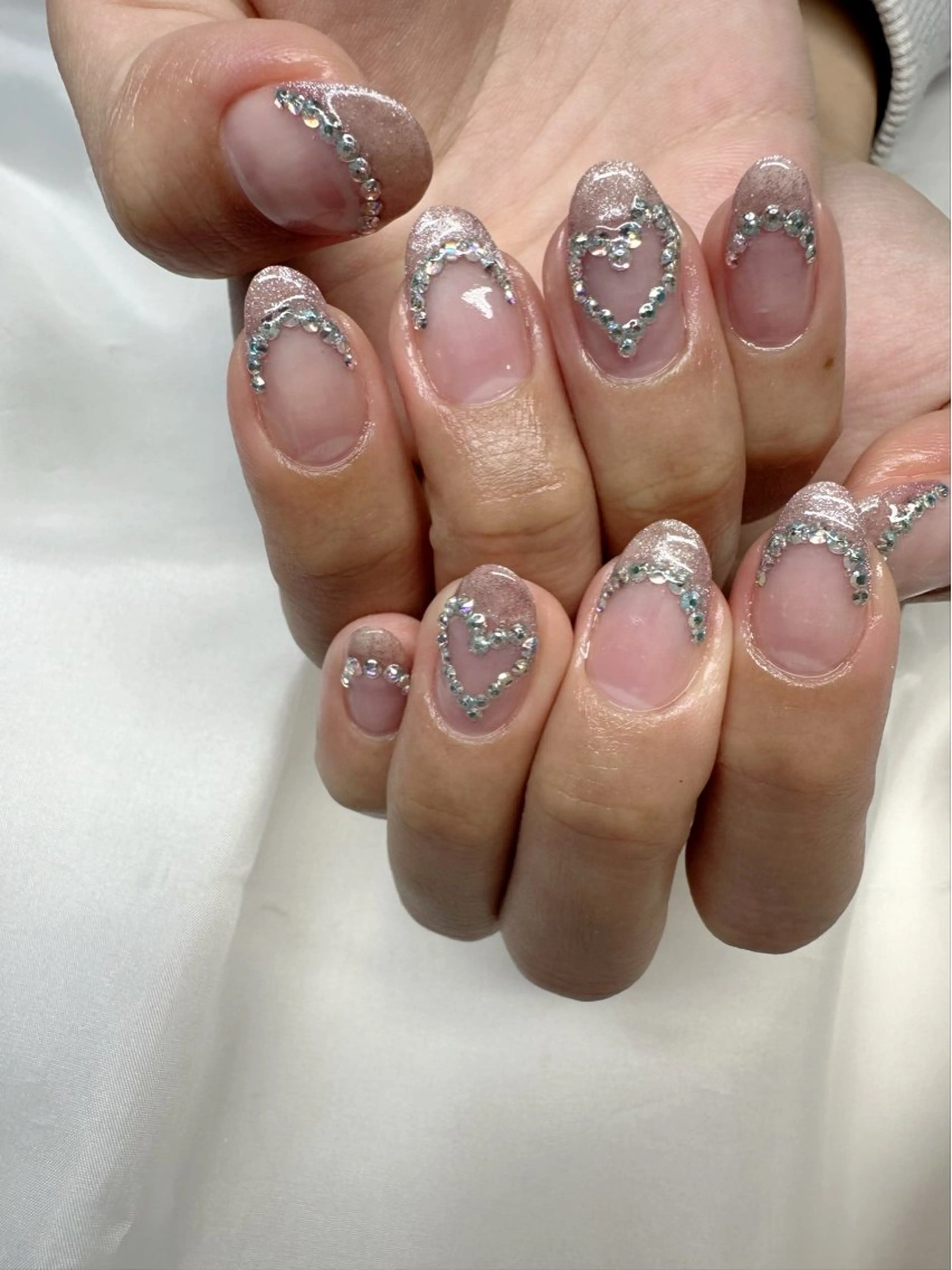 ネイル クリアネイル 成人式 フレンチネイル 氷ネイル・うるうるネイル 韓国ネイル 🪞KAPE NAIL 🪞のネイルデザイン