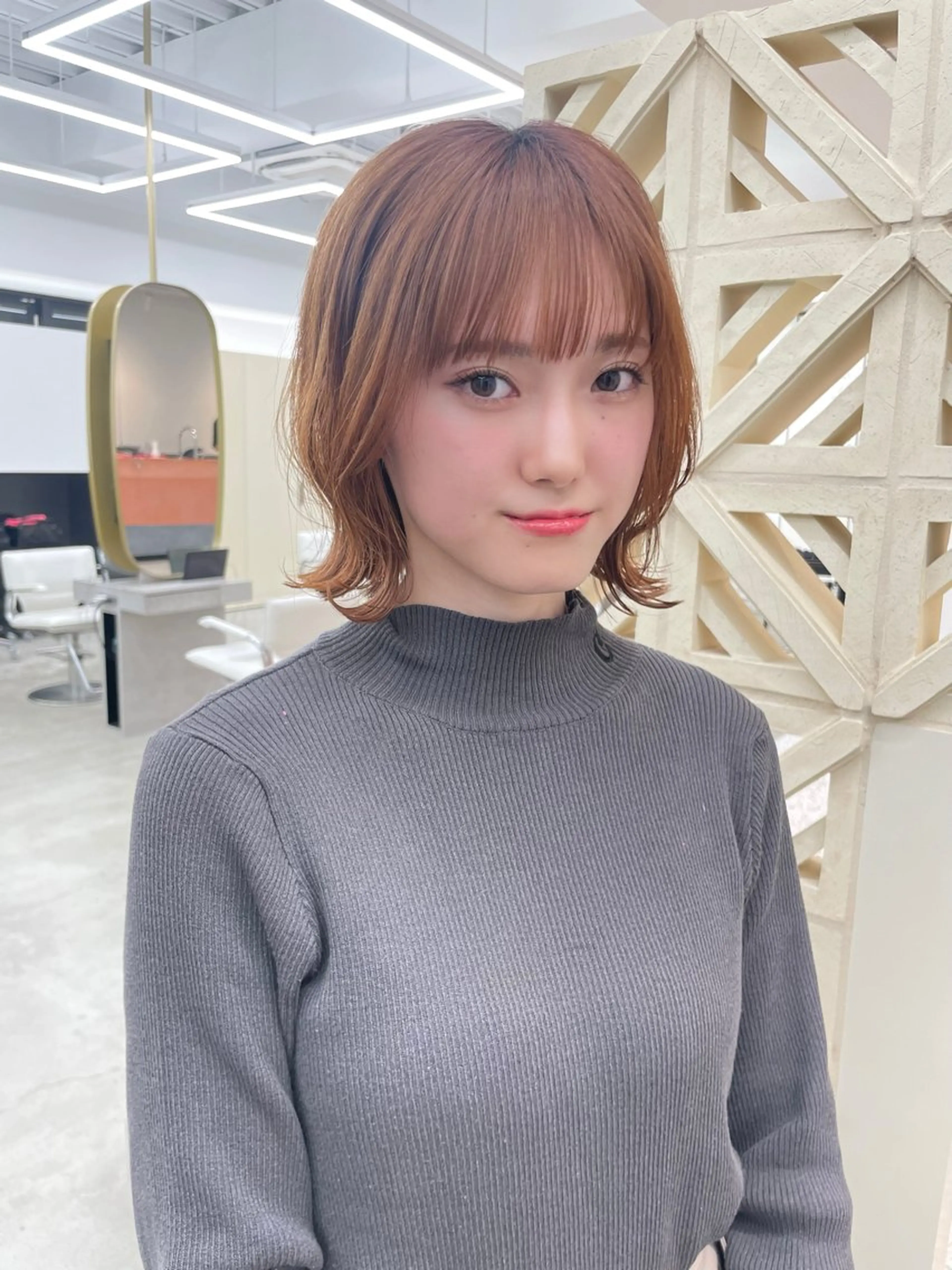 ミディアム ボブ 🌟満足度No.1/ 似合わせ/AYA🌟のヘアスタイル