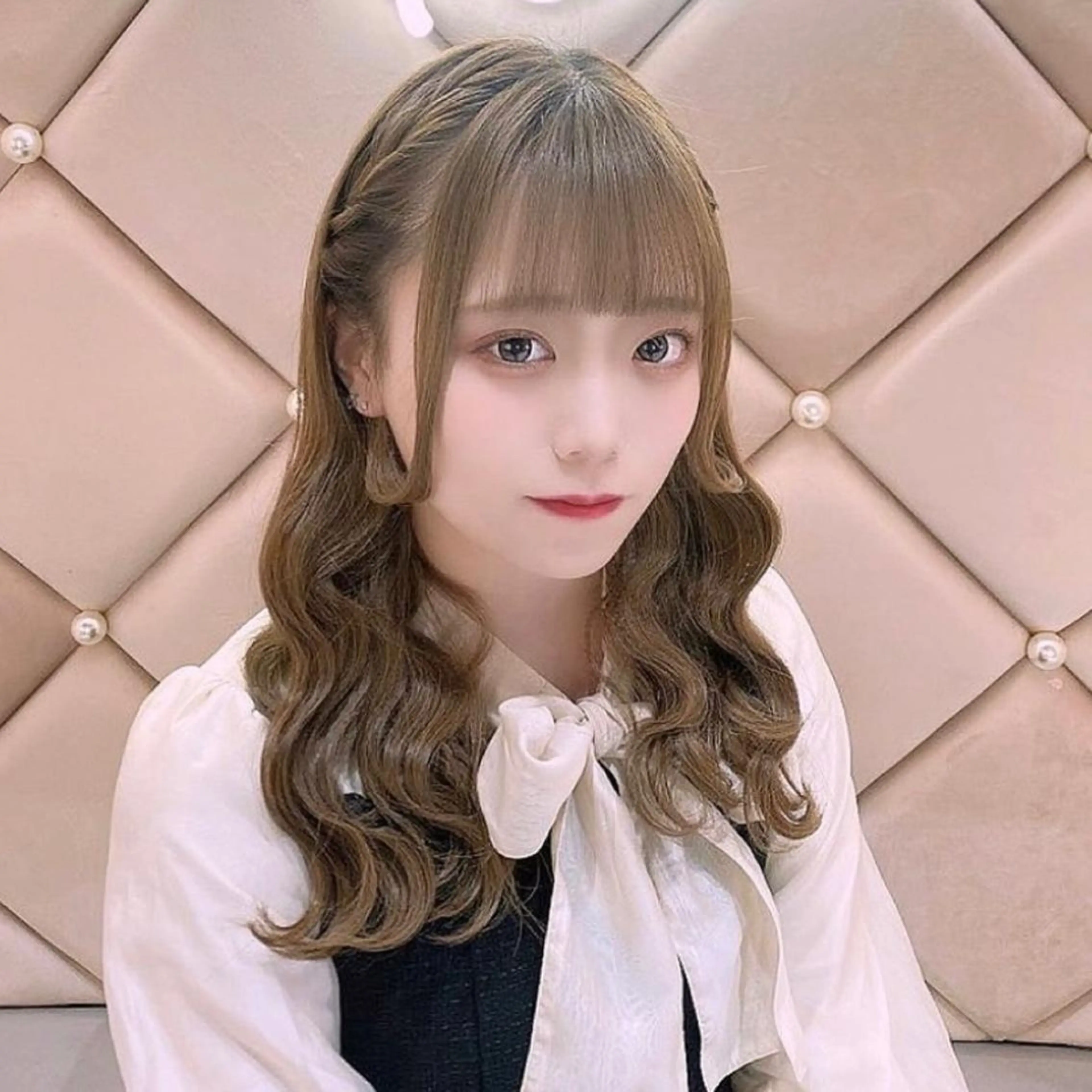 セミロング 🎀ふわふわアイドル ヘアメ🎀AYANEのヘアスタイル