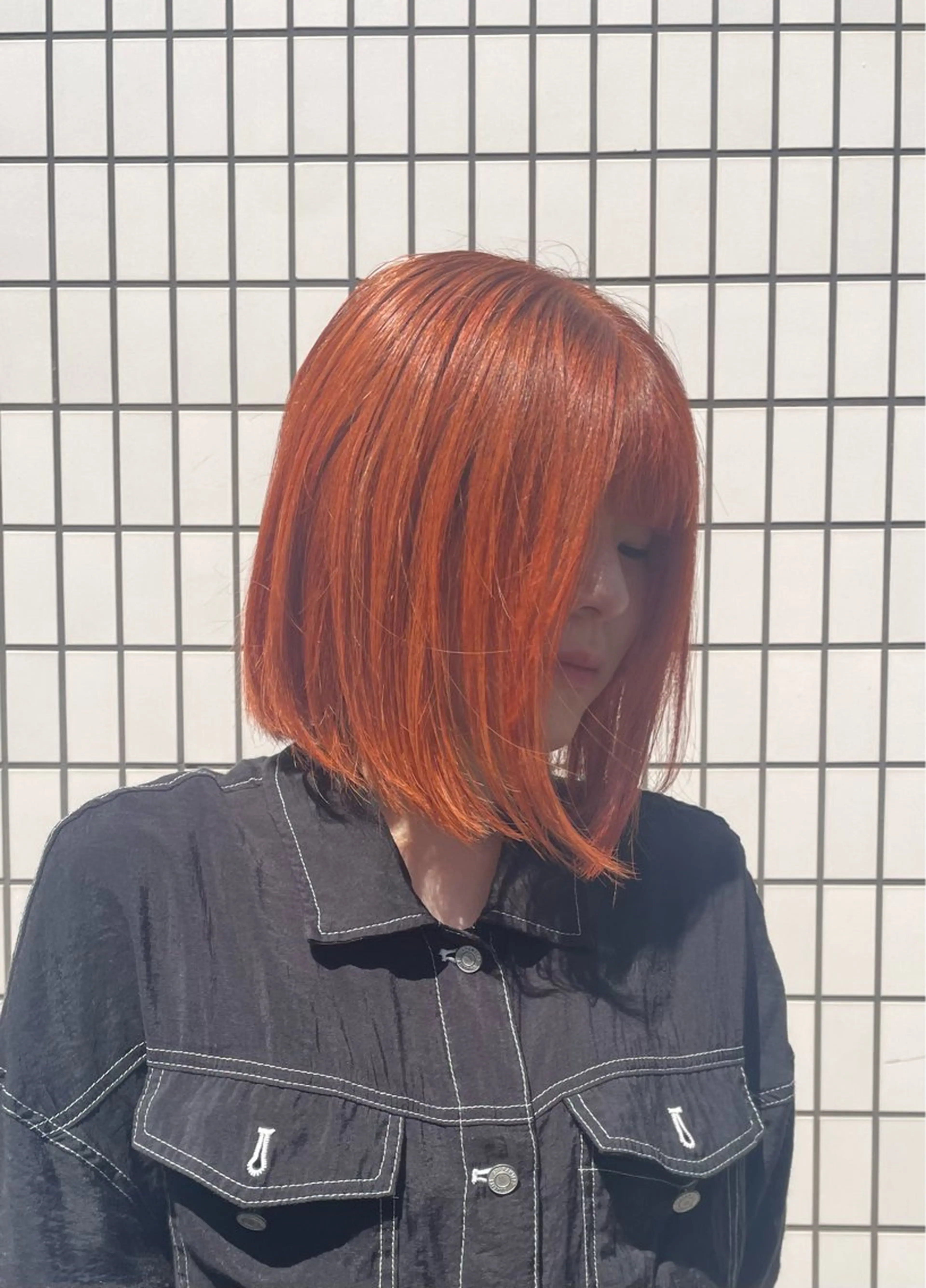 ミディアム 夏見 柚羽のヘアスタイル