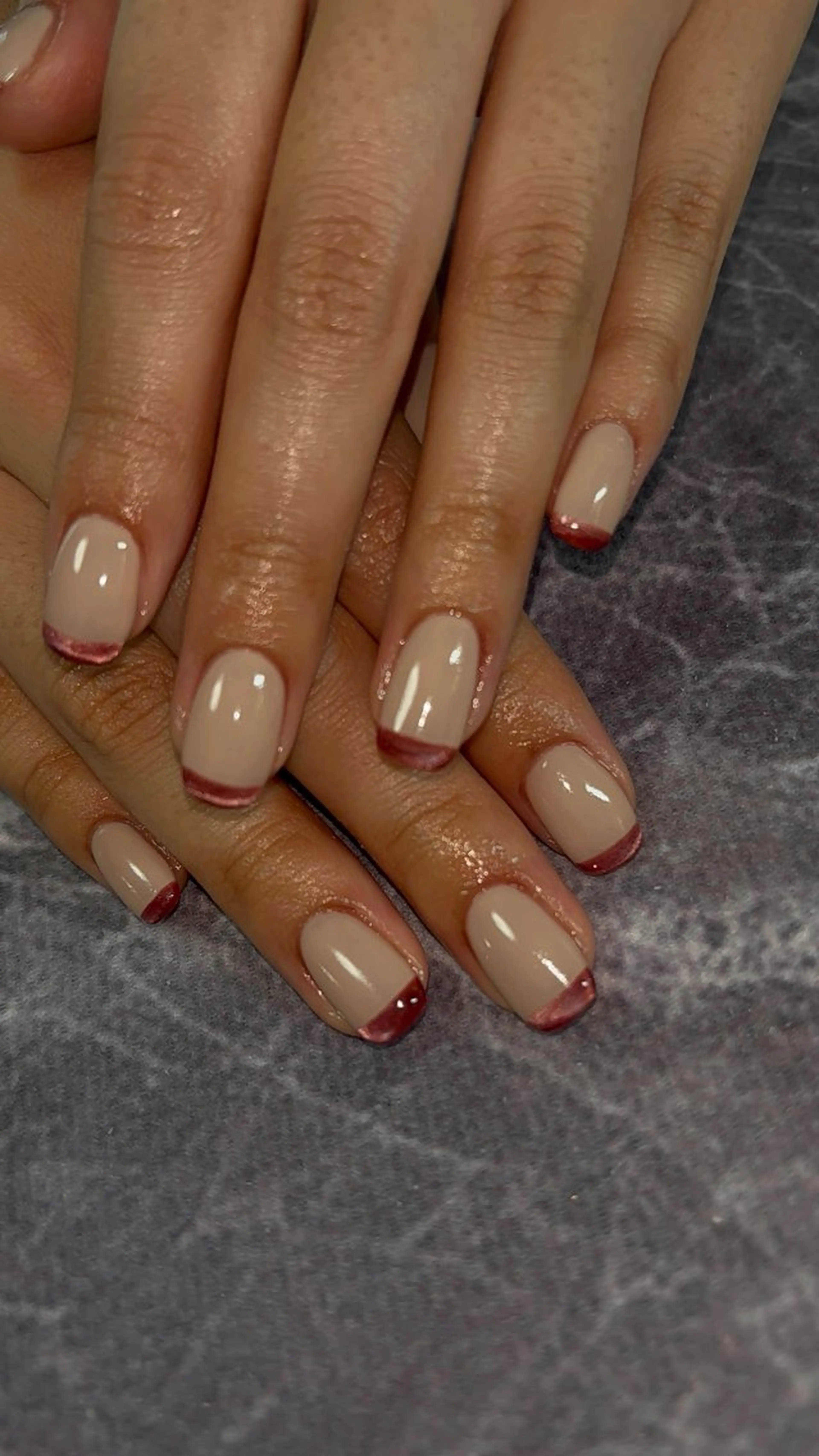 ネイル ハンドネイル BlueLagoon 🩵 KUMIのネイルデザイン