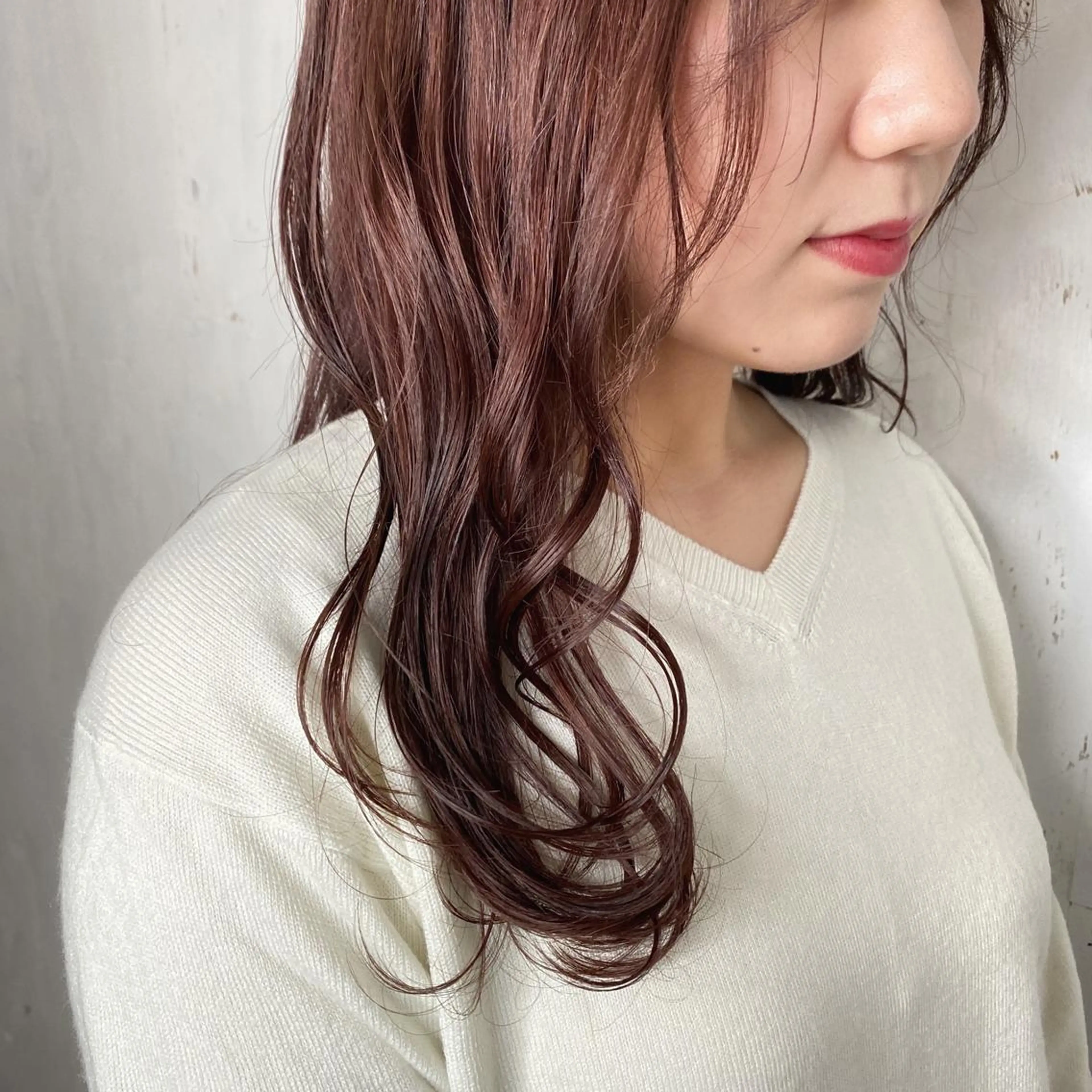 ミディアム カラー 🪭risa 暖色/レイヤー🪭のヘアスタイル