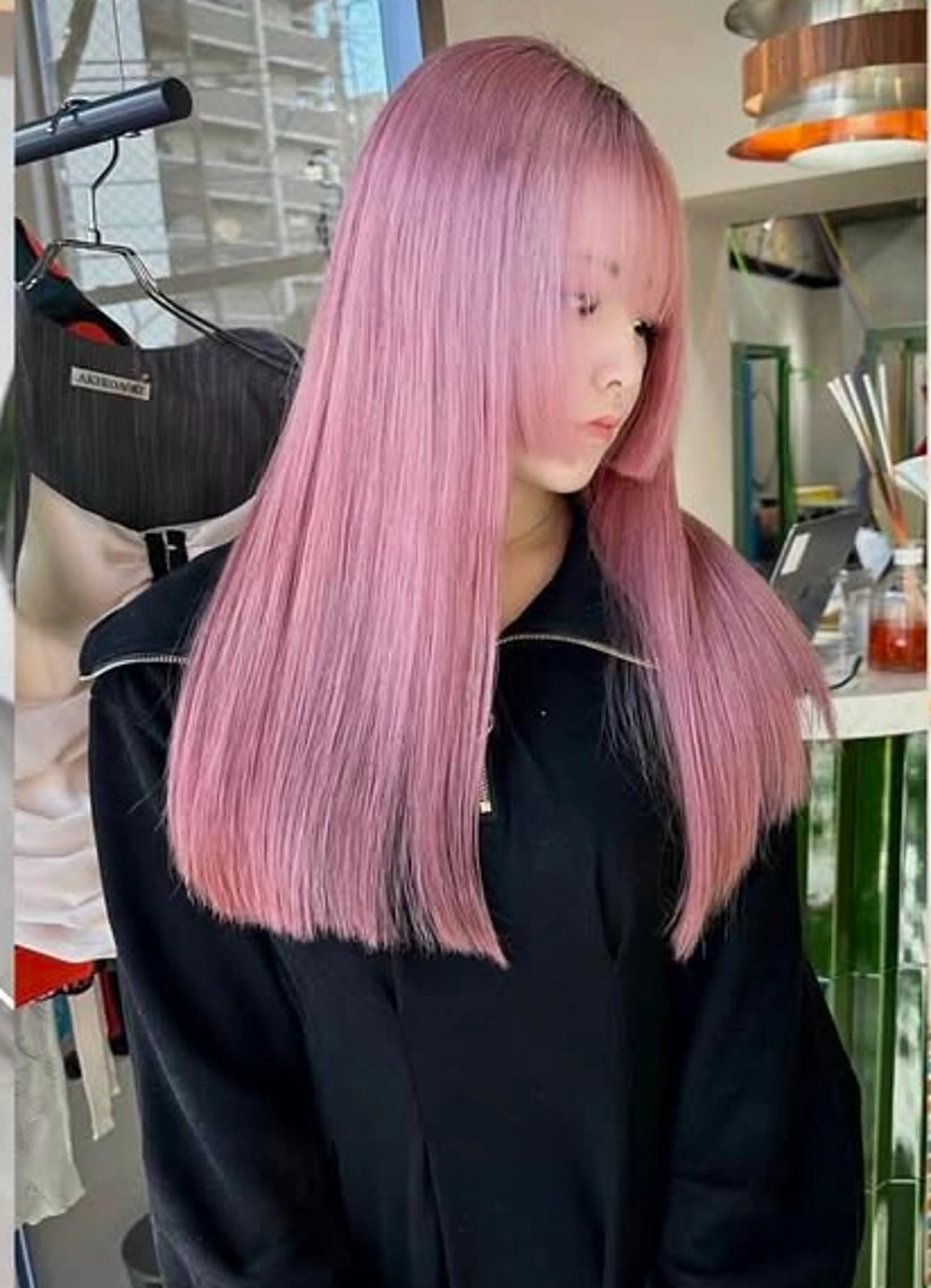 カラー 🌙ヘーゼルベージュ レイヤーカット🌙のヘアスタイル