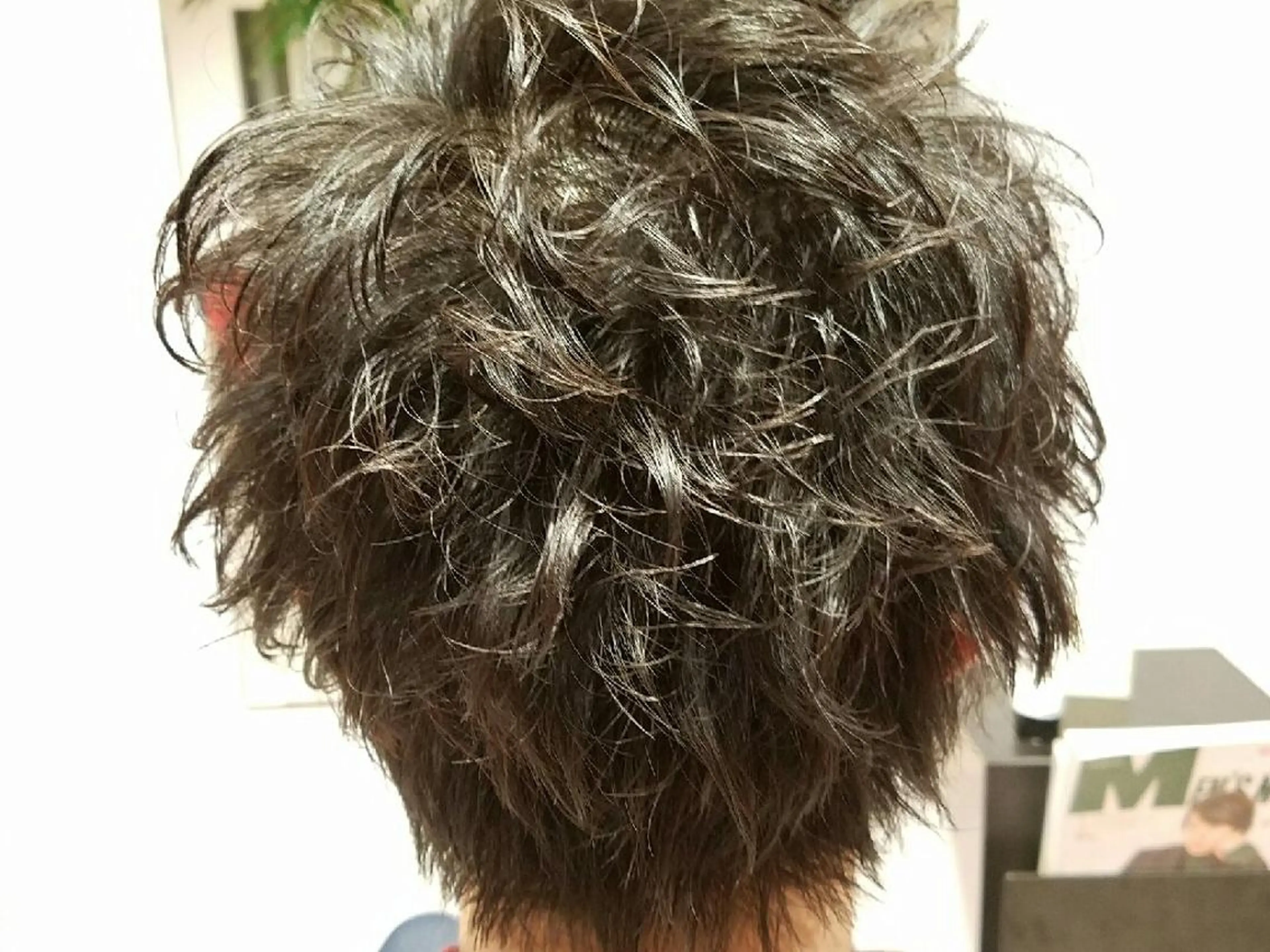 ショート パーマ メンズ メンズパーマ 田中 光のヘアスタイル