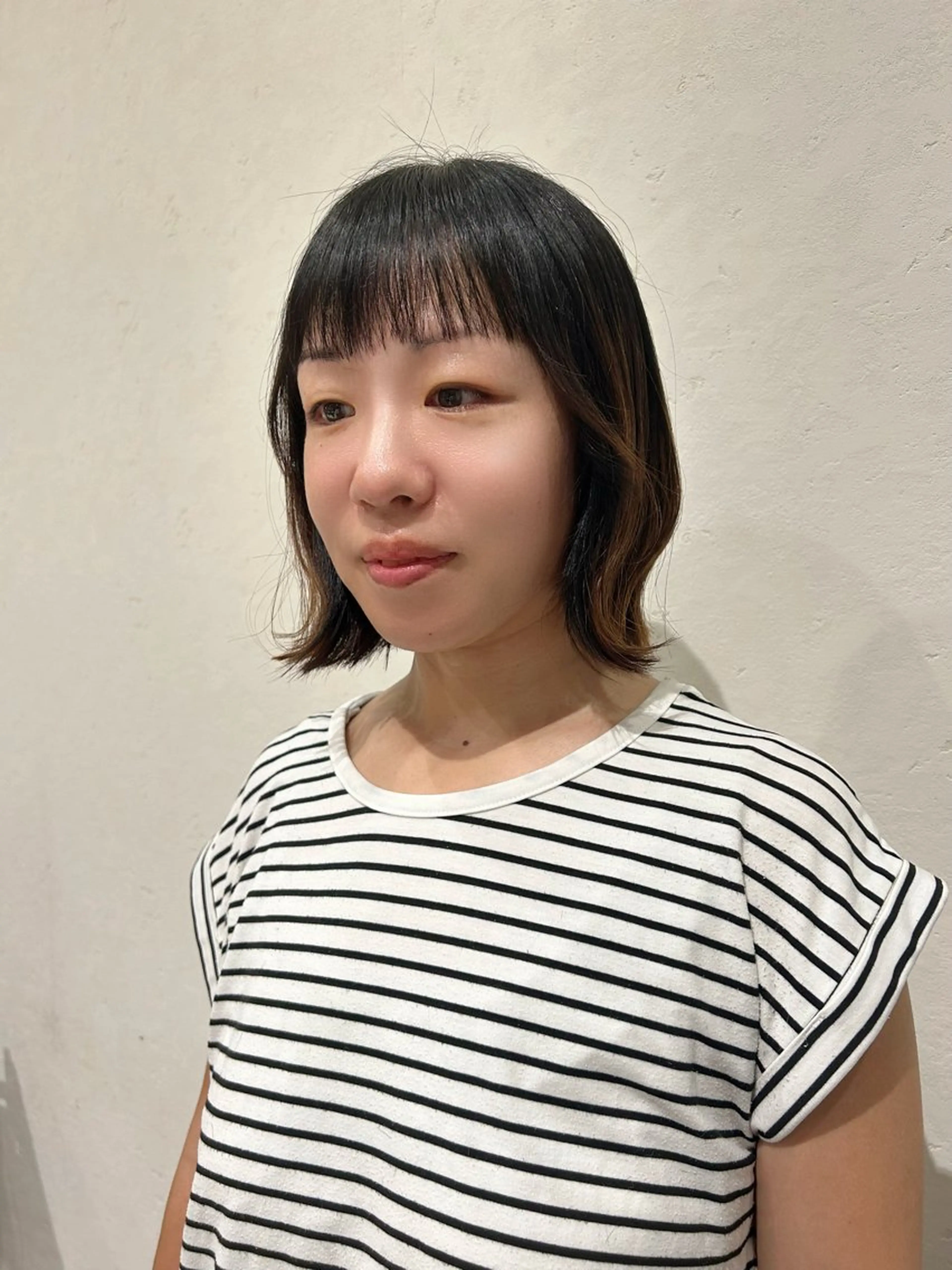 ミディアム 🍒中川葵久美🍒 レイヤー/メンズのヘアスタイル