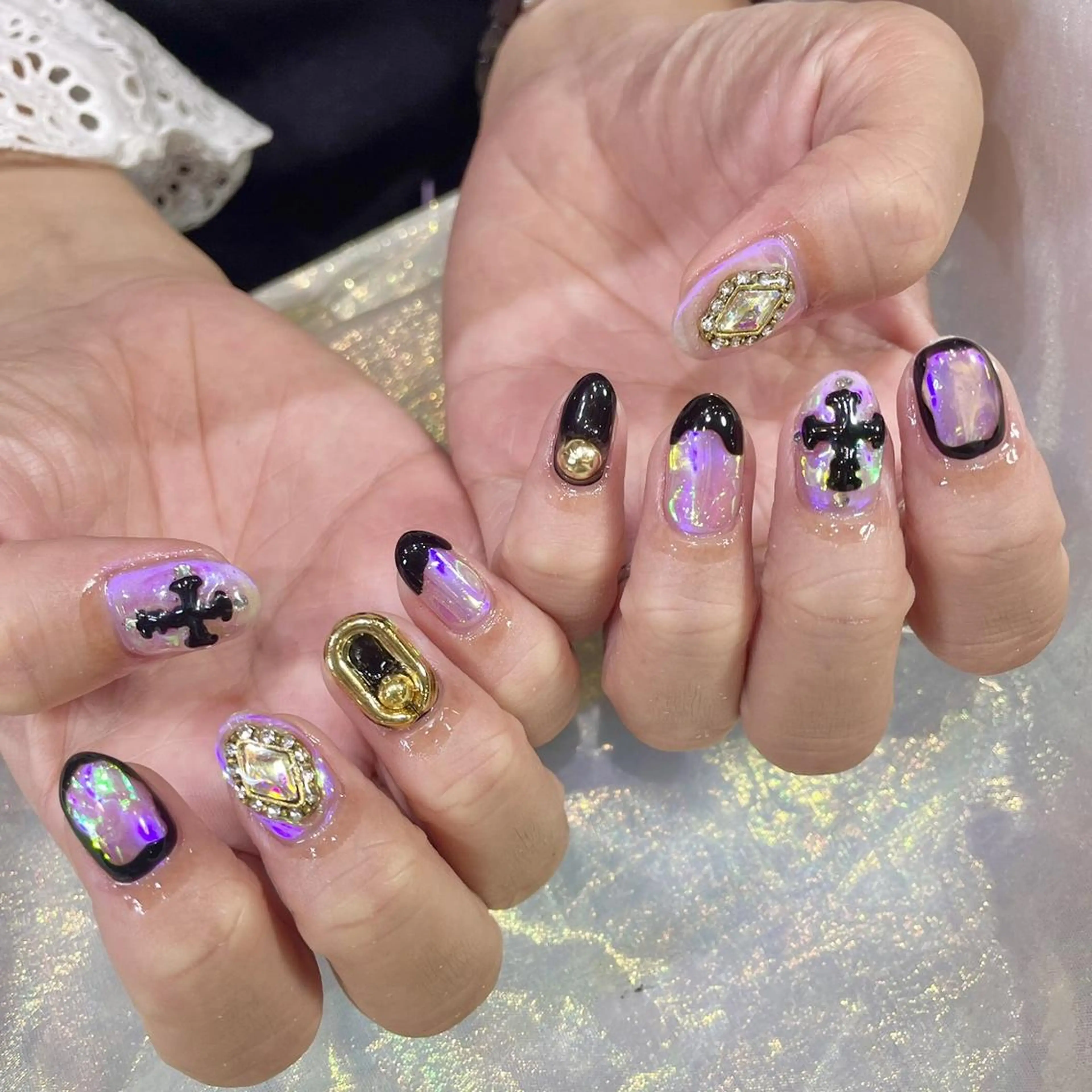 ネイル 韓国ネイル Menail 心斎橋 /南船場/yui☆のネイルデザイン